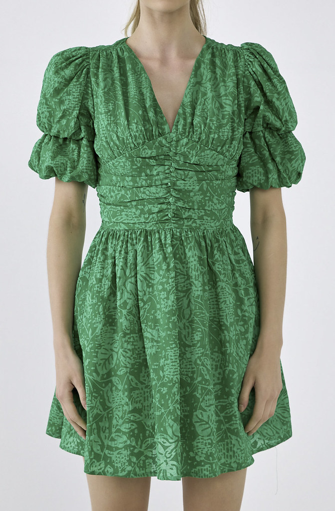 SHES SO GOOD RUCHED DRESS