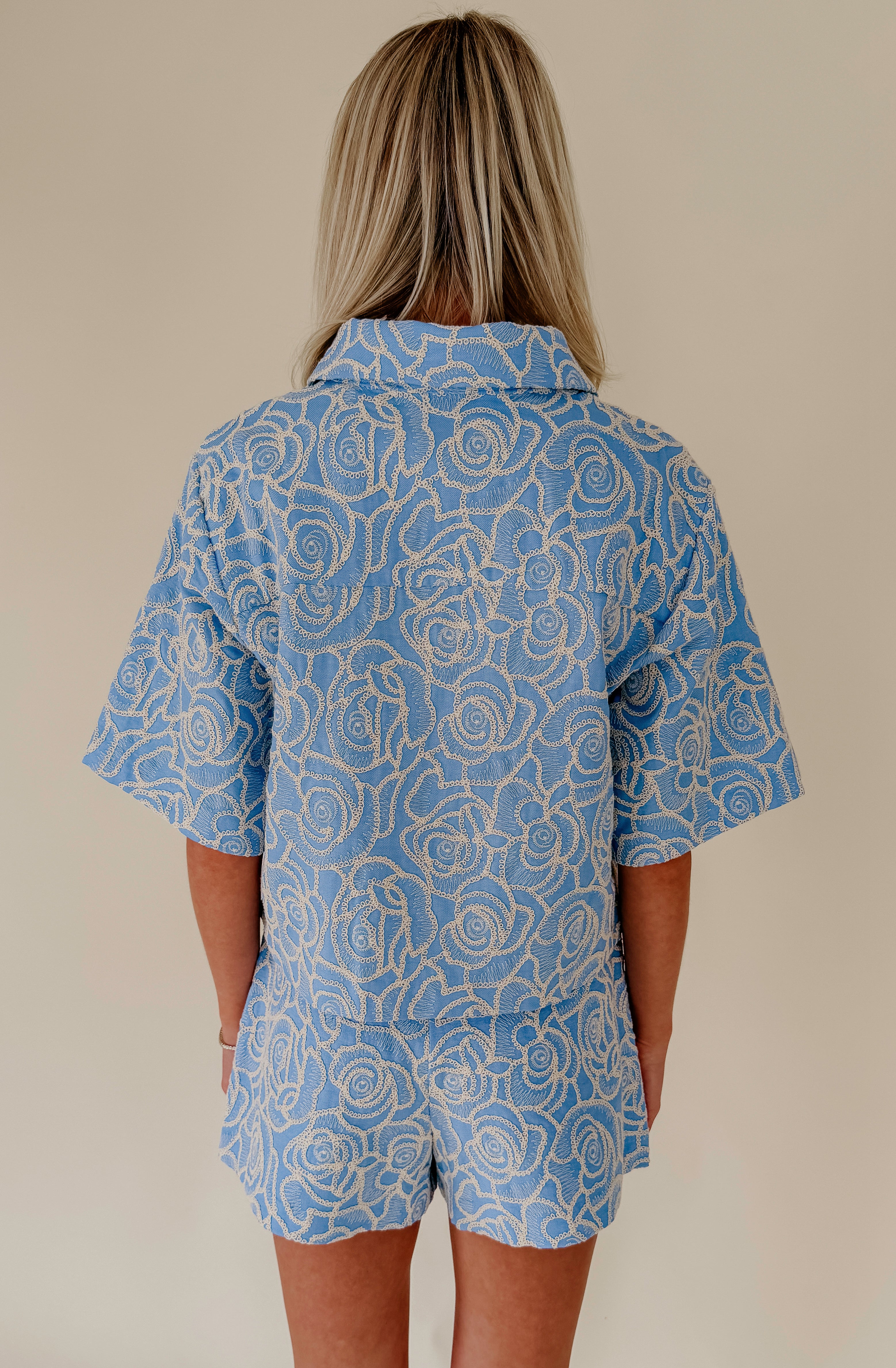 THE BIANCA EMBROIDERED TOP