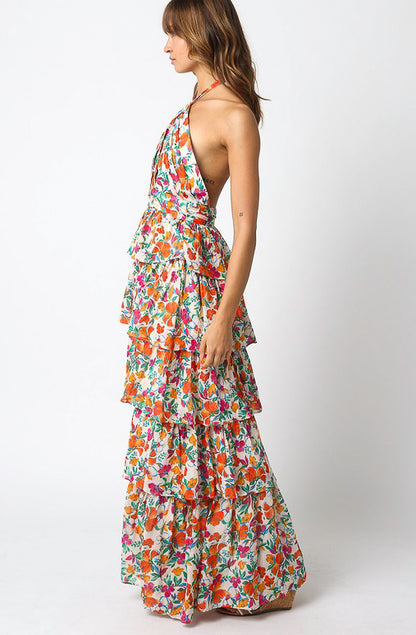 DAY TO NIGHT FLORAL MAXI