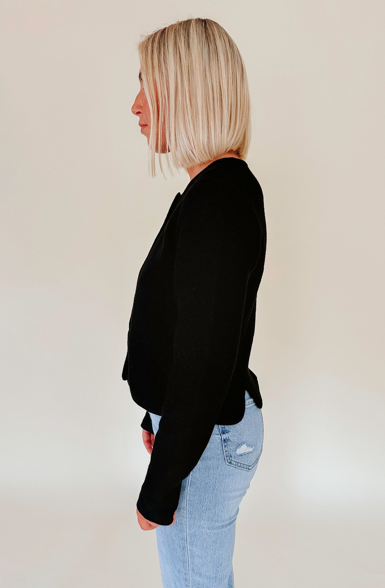 SABRINA BUTTONED CARDIGAN