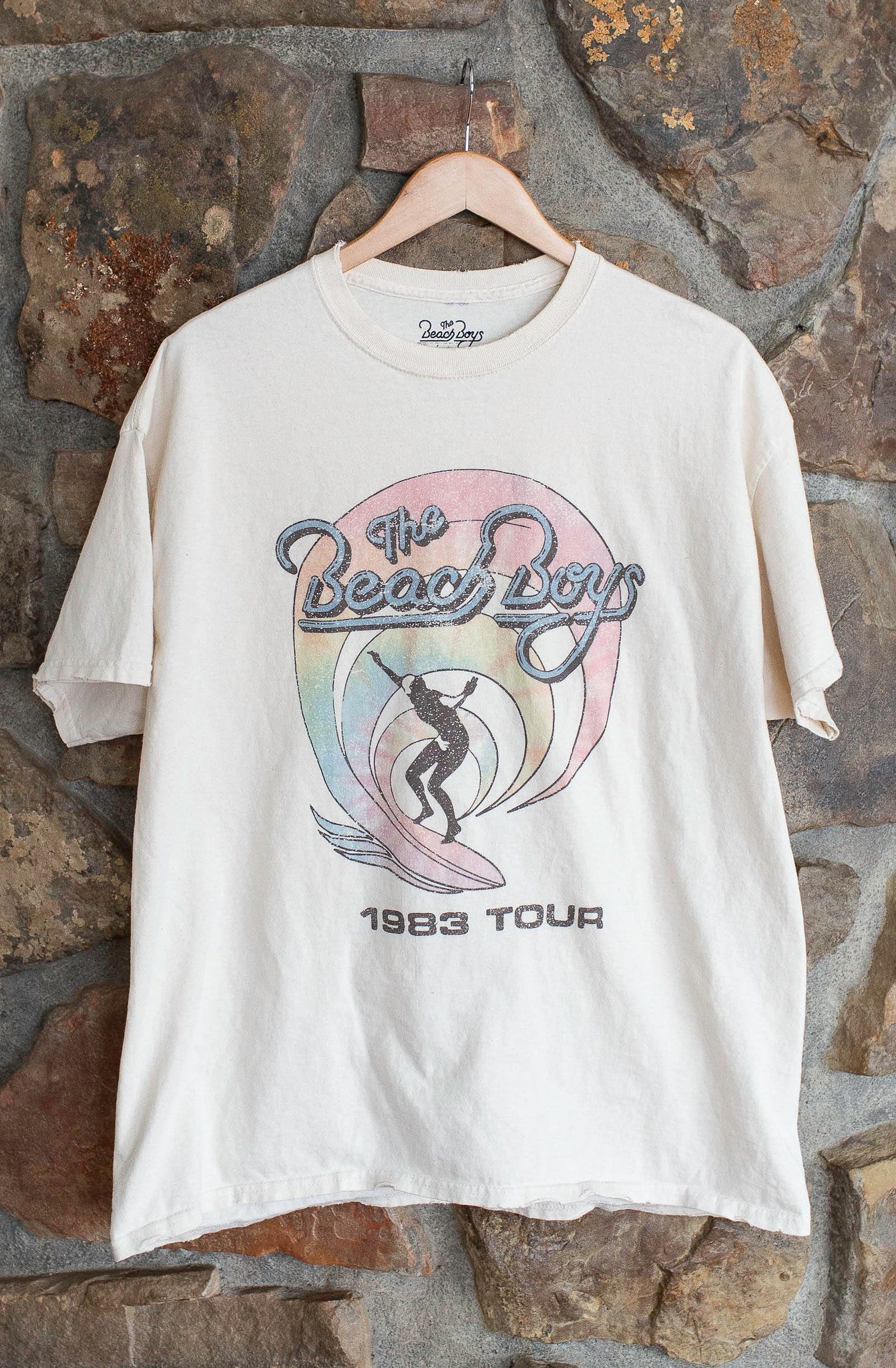 BEACH BOYS OVERSIZED GRAPHIC TEE
