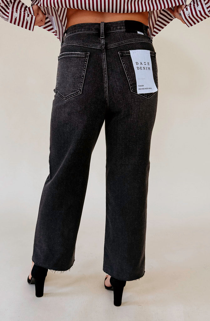 DAZE PLEASER HIGH RISE WIDE ANKLE