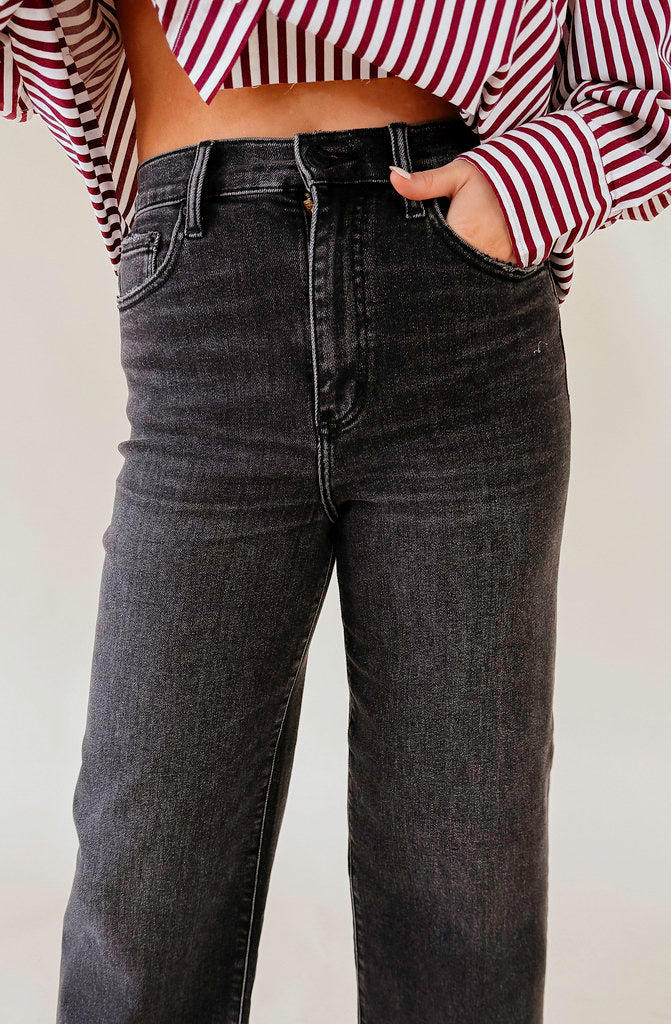 DAZE PLEASER HIGH RISE WIDE ANKLE