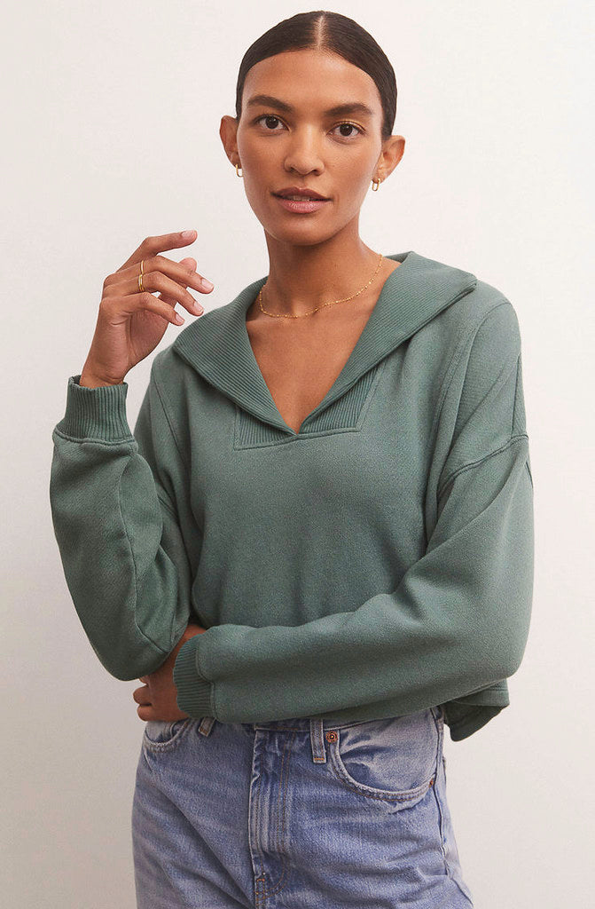 Z SUPPLY SOHO FLEECE SWEATSHIRT