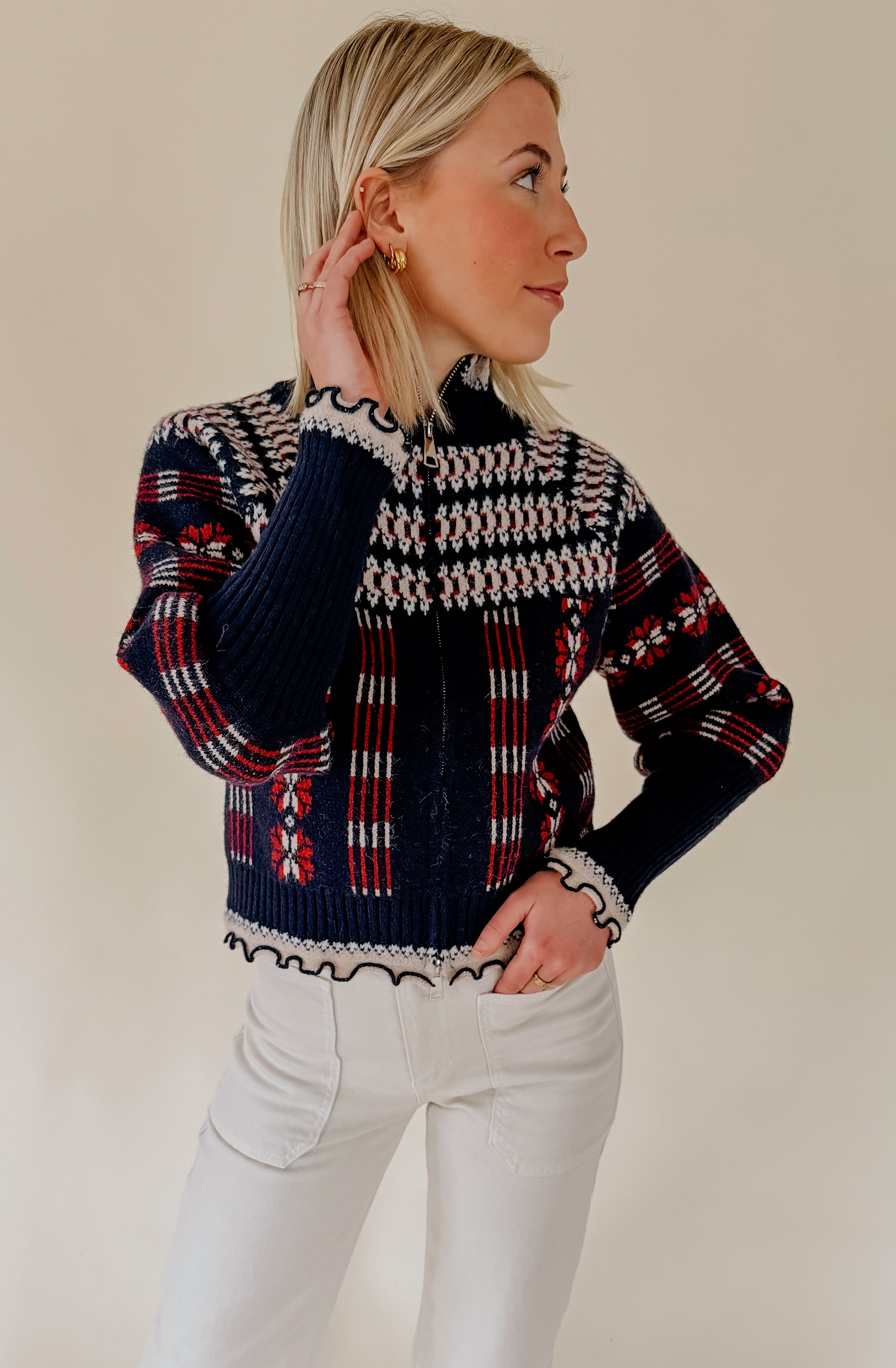 THE STEAMBOAT SWEATER CARDIGAN