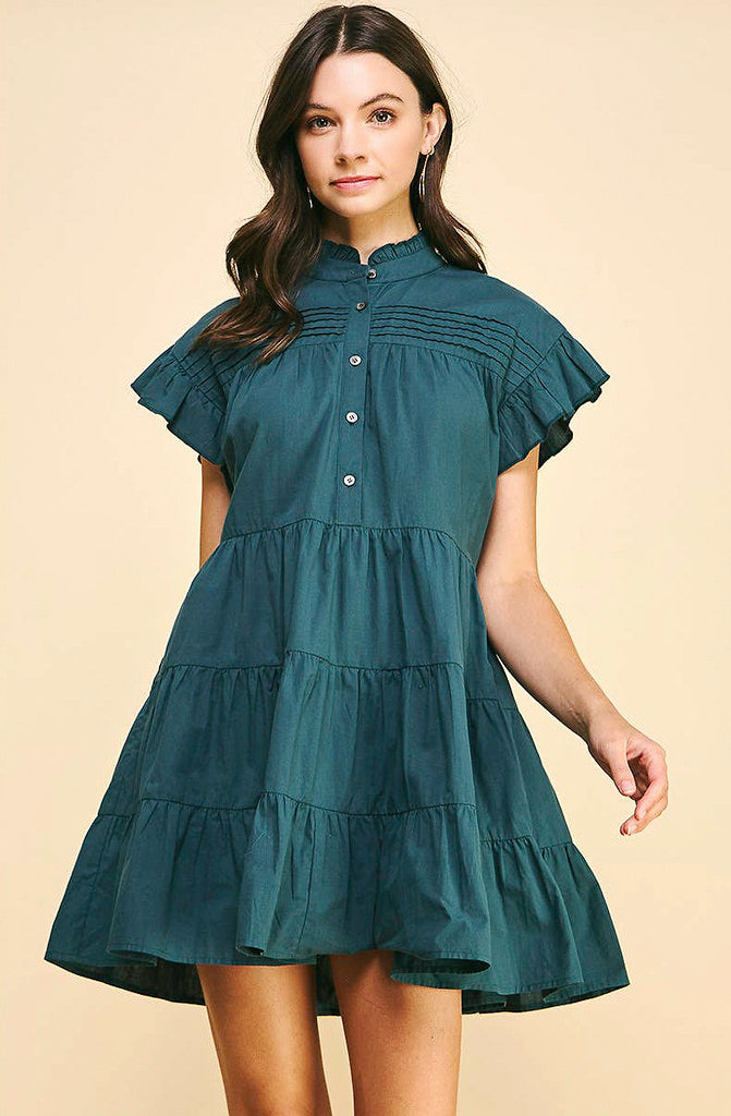 THE MARLY PINTUCK DRESS