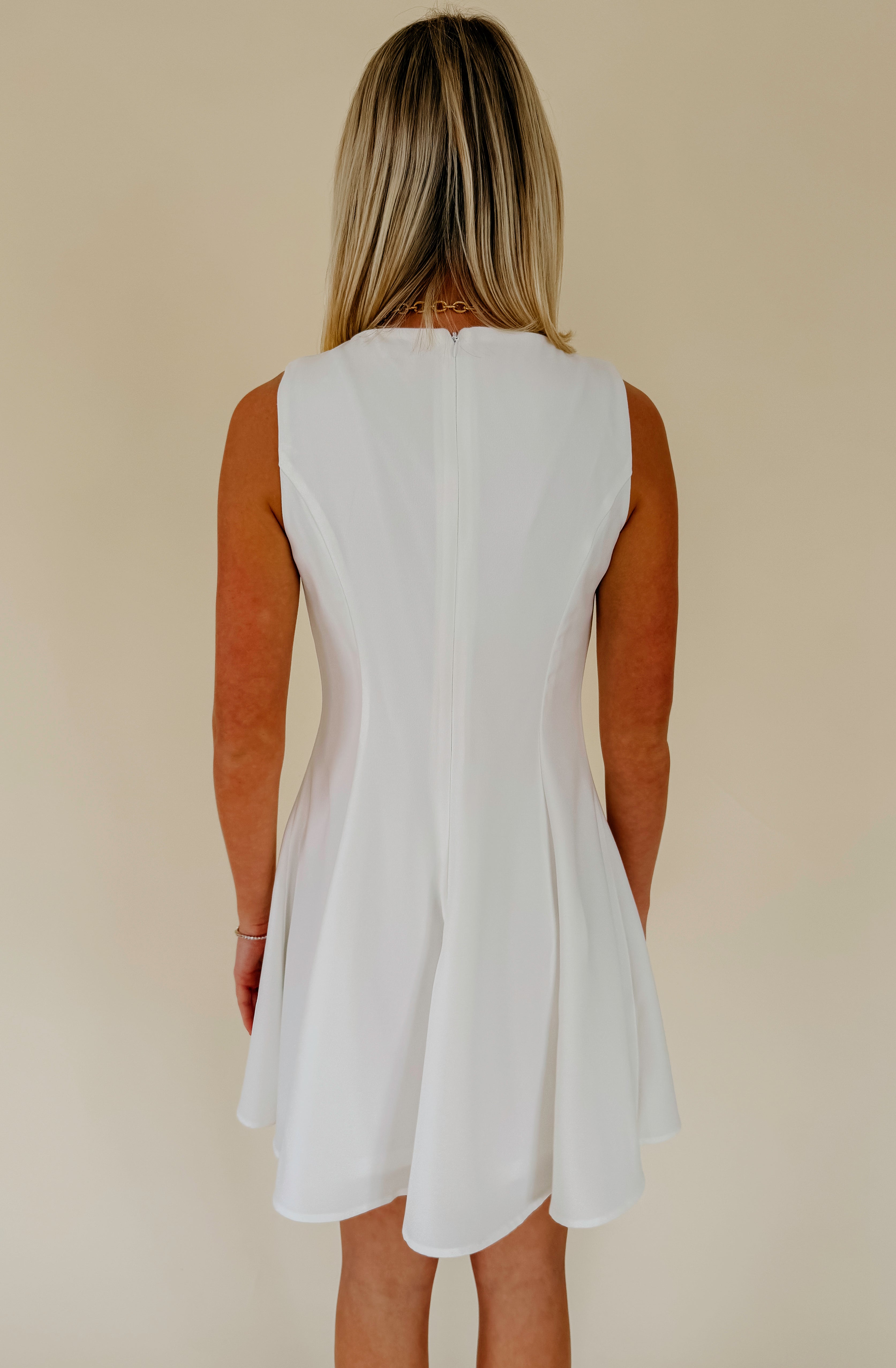 PLAY BY PLAY FIT AND FLARE MINI DRESS