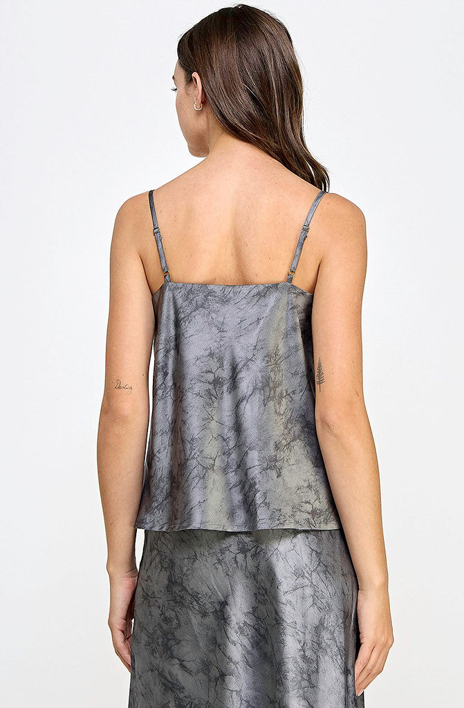 IN THE FLOW COWL NECK TANK TOP