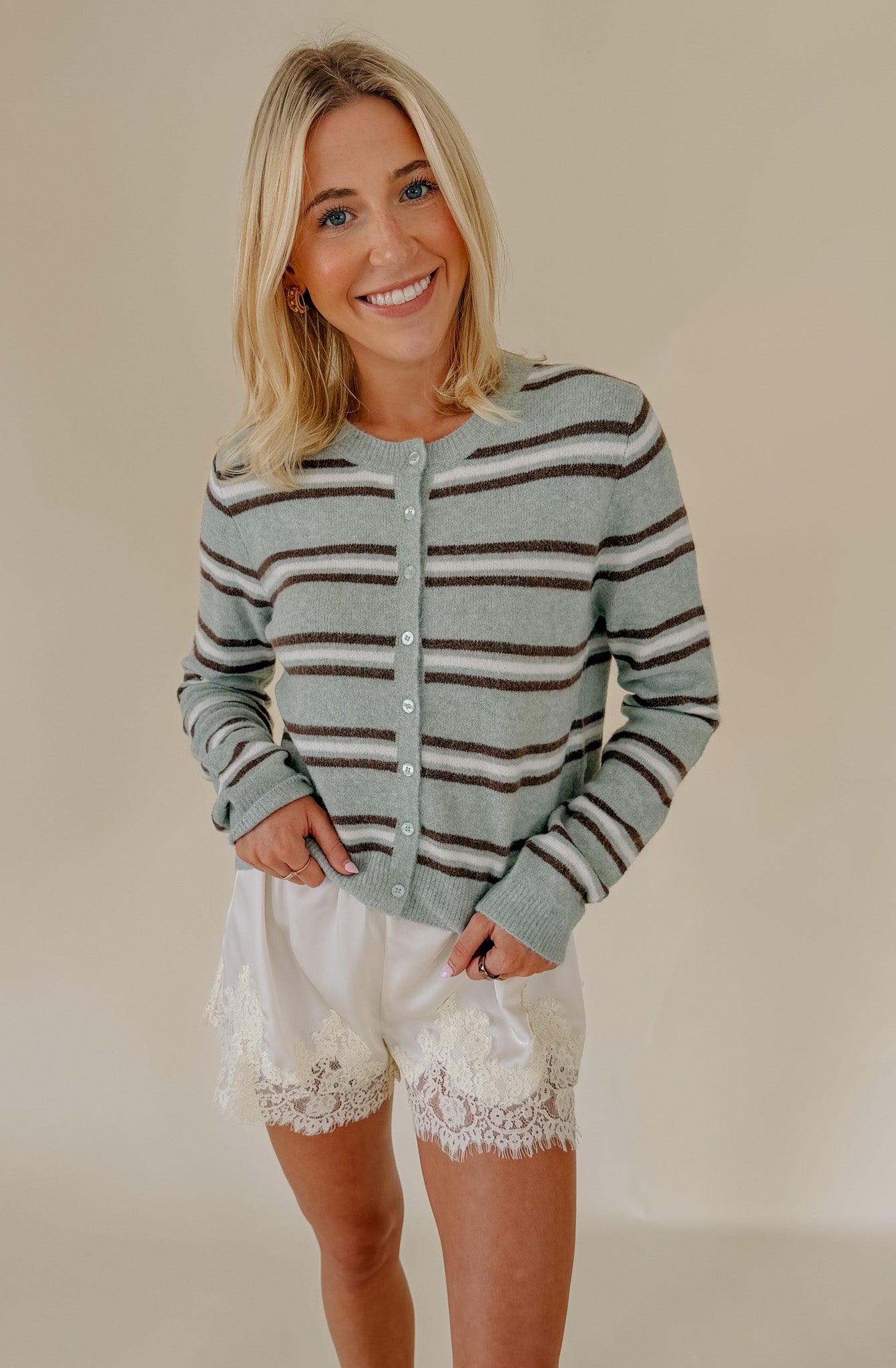 Z SUPPLY MEDINA STRIPE CARDIGAN