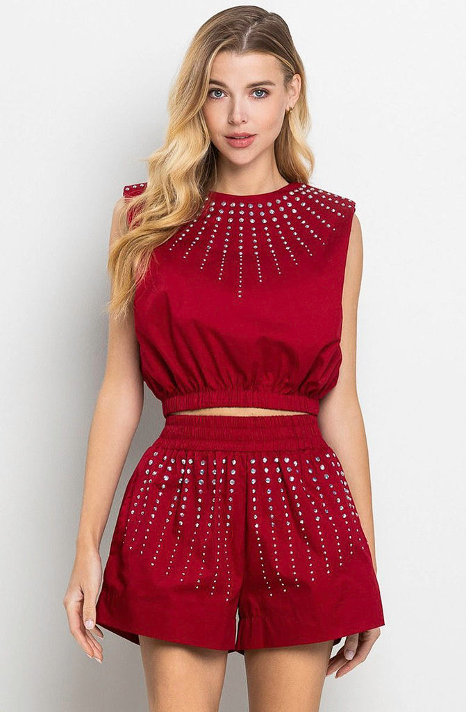 GAMEDAY GLAM MUSCLE TOP