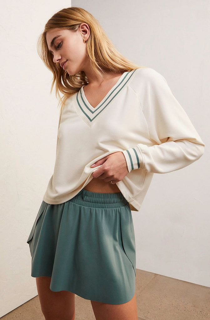 Z SUPPLY OFF THE COURT MODAL SWEATSHIRT