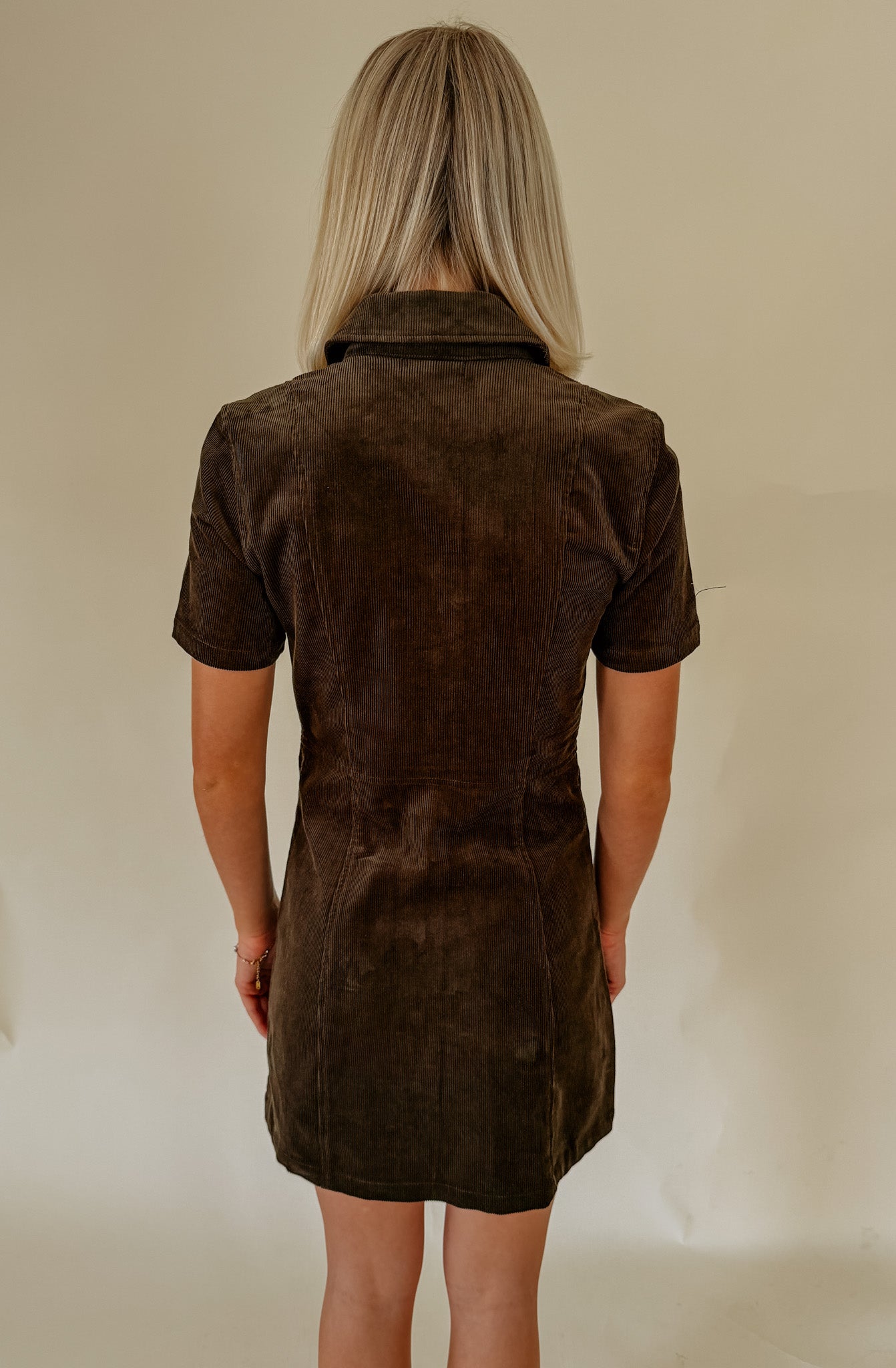 PAIGE CLEMENTINE CORDED DRESS