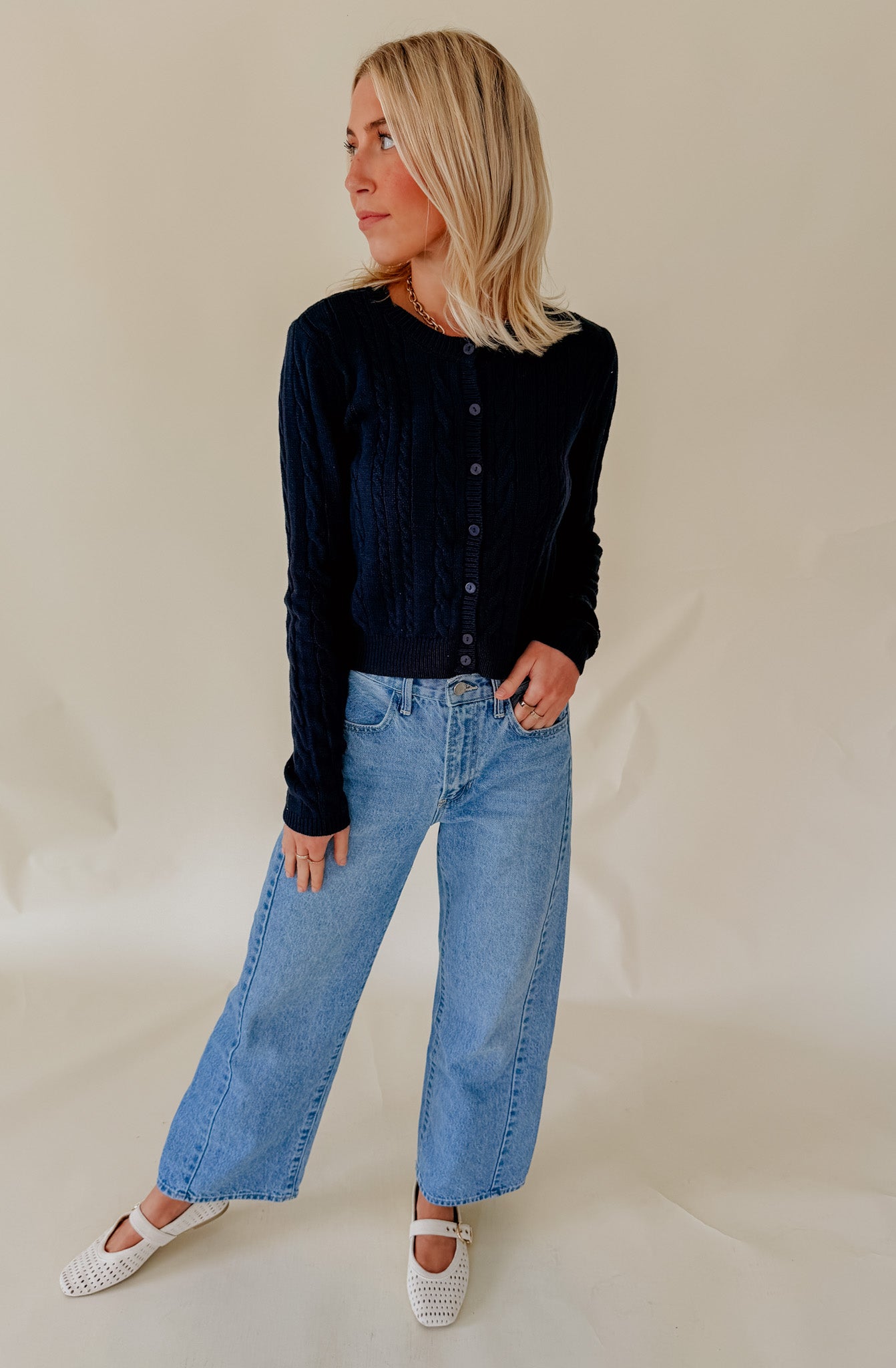 Z SUPPLY CERA LONG SLEEVE CARDIGAN