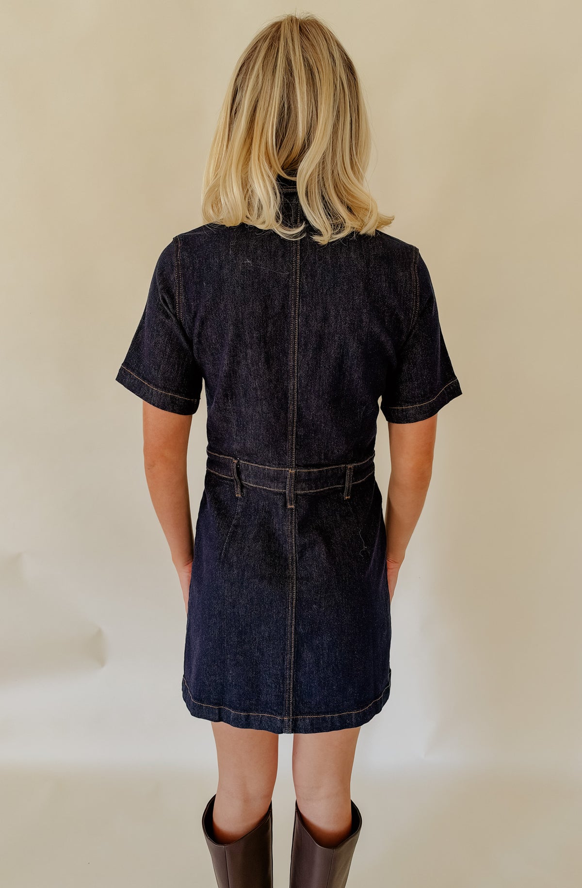 Z SUPPLY THE CRUSH DENIM DRESS