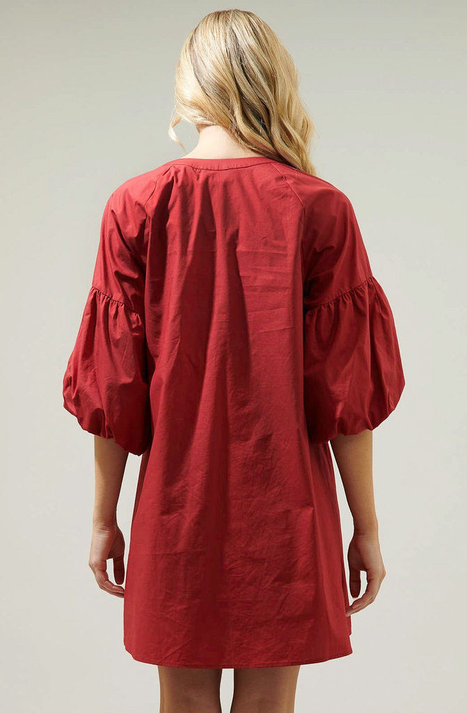 PLAY IT BY EAR SHIFT DRESS