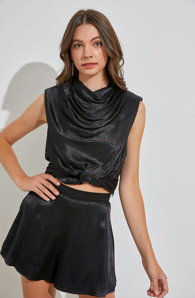 THE POPPY HIGH NECK BLOUSE