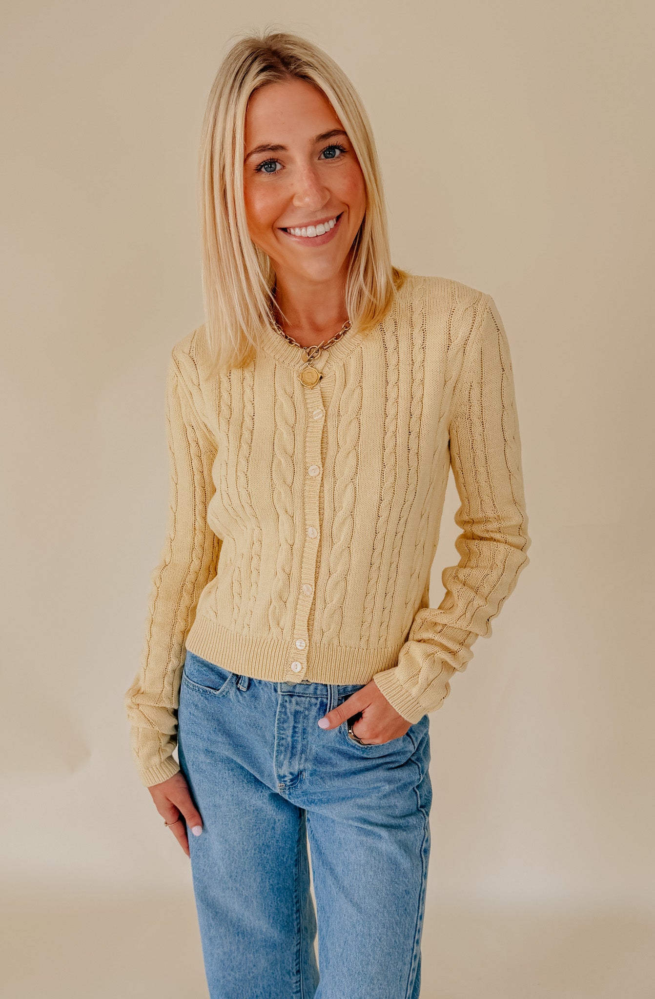 Z SUPPLY CERA LONG SLEEVE CARDIGAN