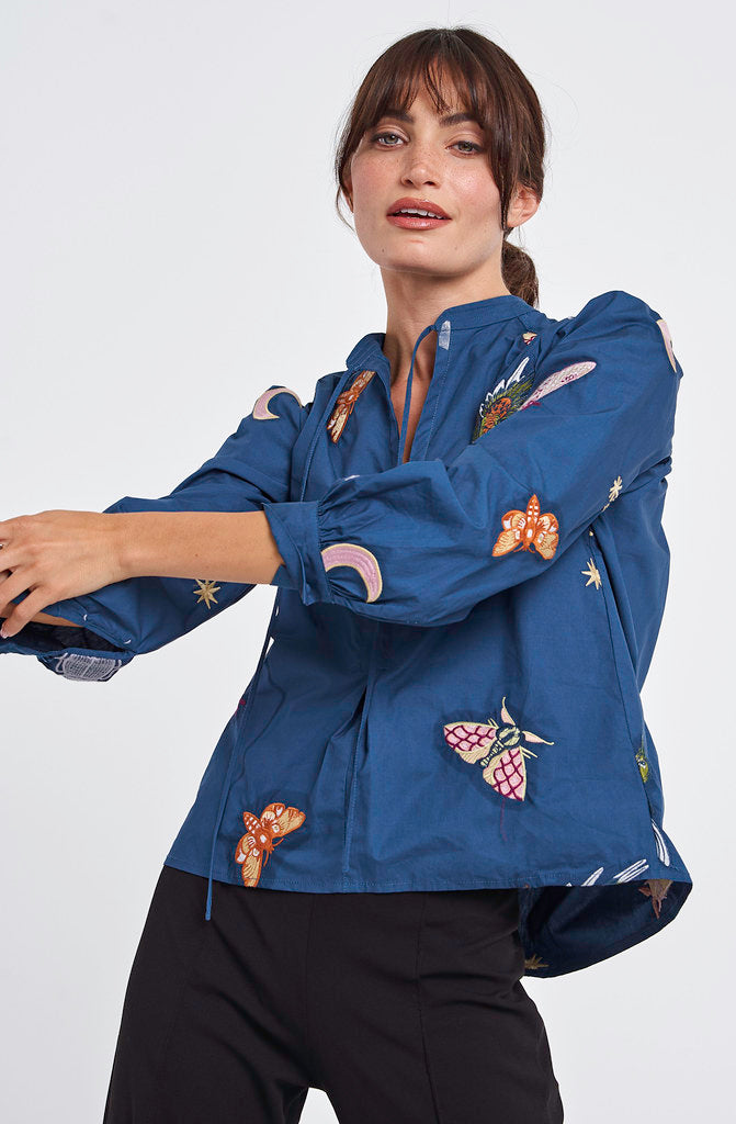 CIEBON CATELYN BUTTERFLY SHIRT