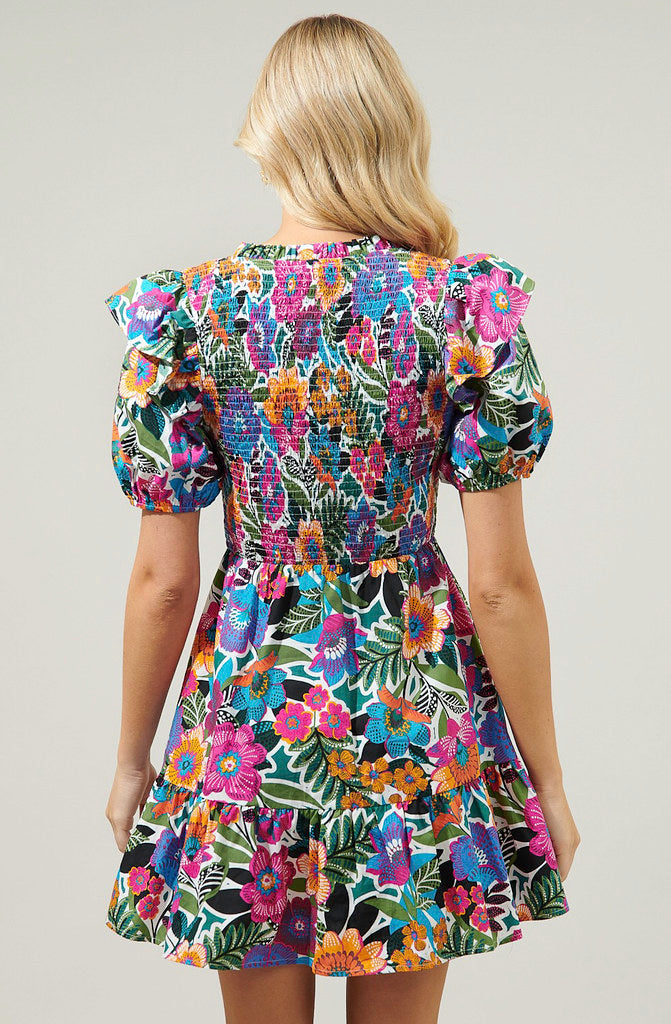 THE ELENA SMOCKED DRESS