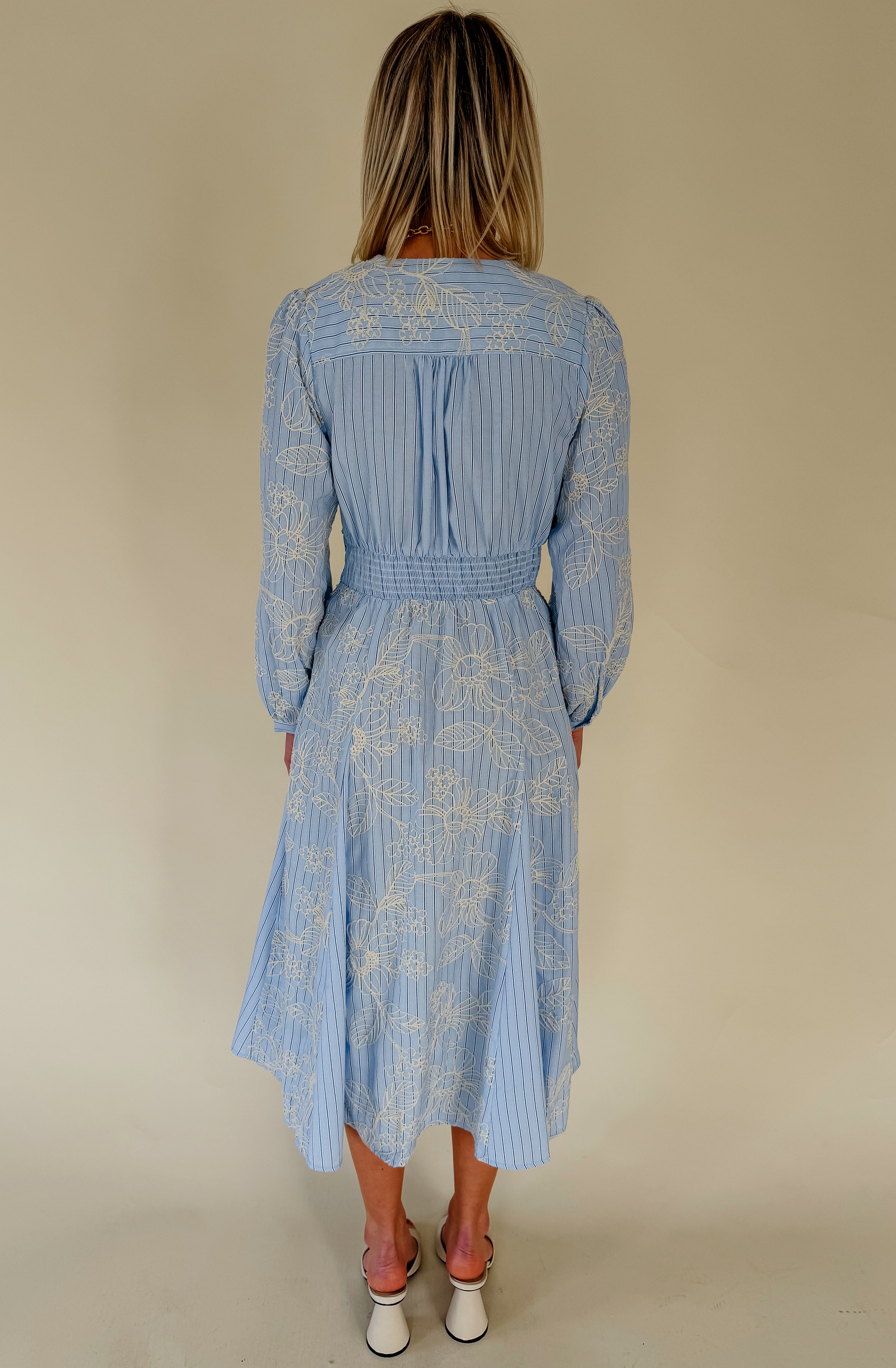 WELL BLENDED MIDI DRESS