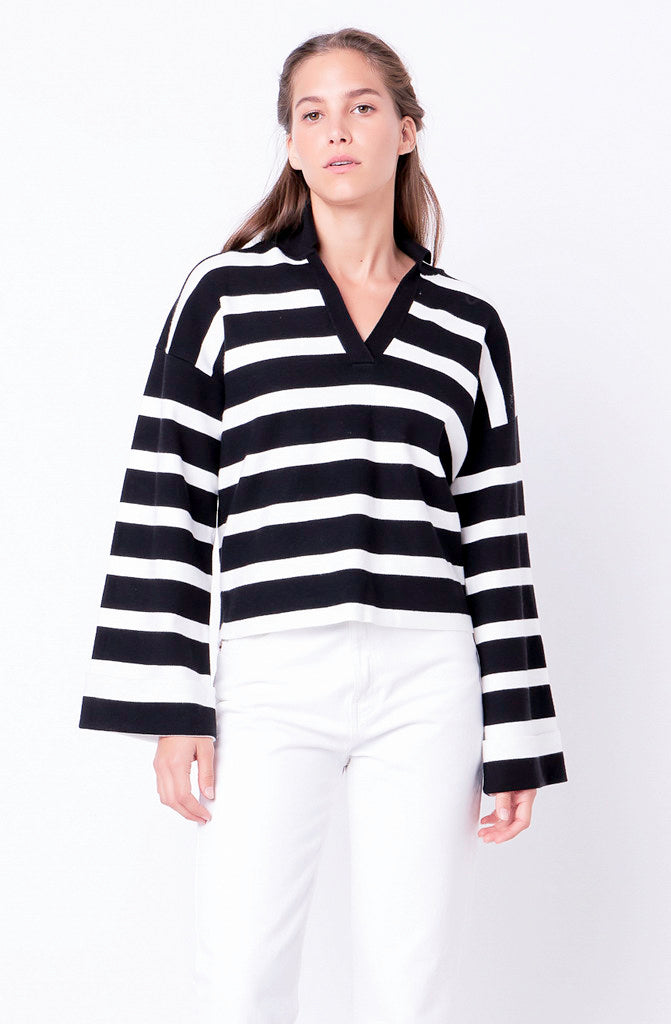 THE NICOLE STRIPED SWEATER