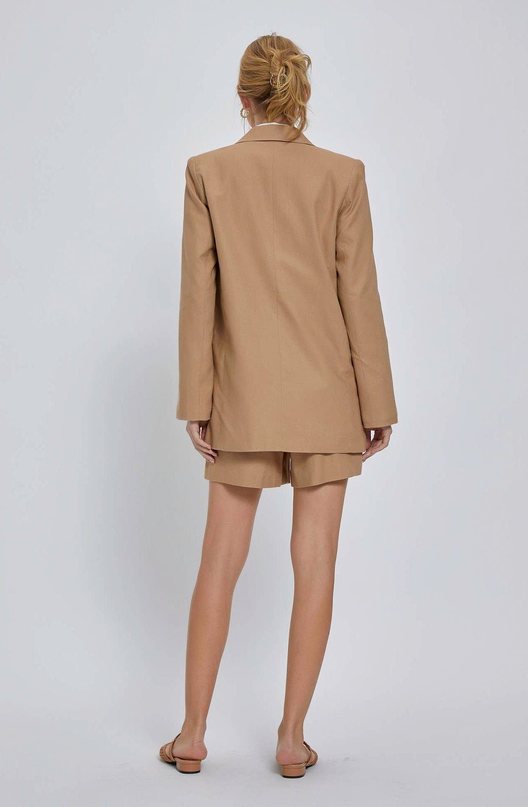 ESPRESSO PLEASE OVERSIZED BLAZER