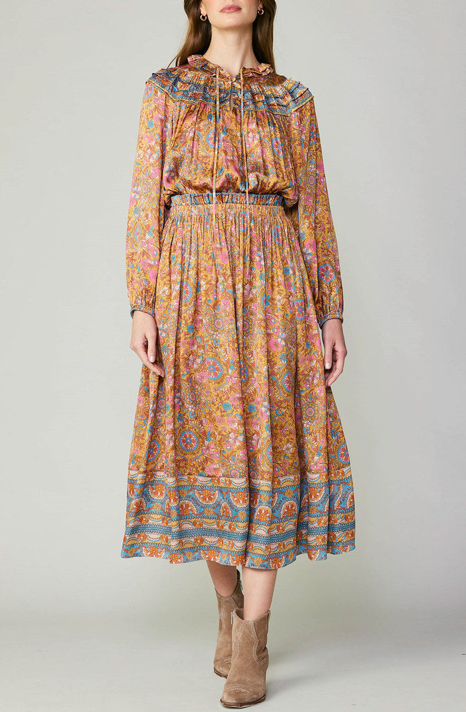THE SEDONA PRINTED MIDI DRESS