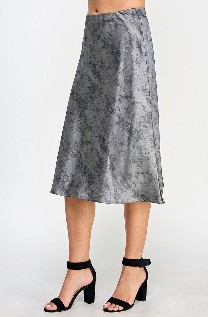 IN THE FLOW MIDI SKIRT