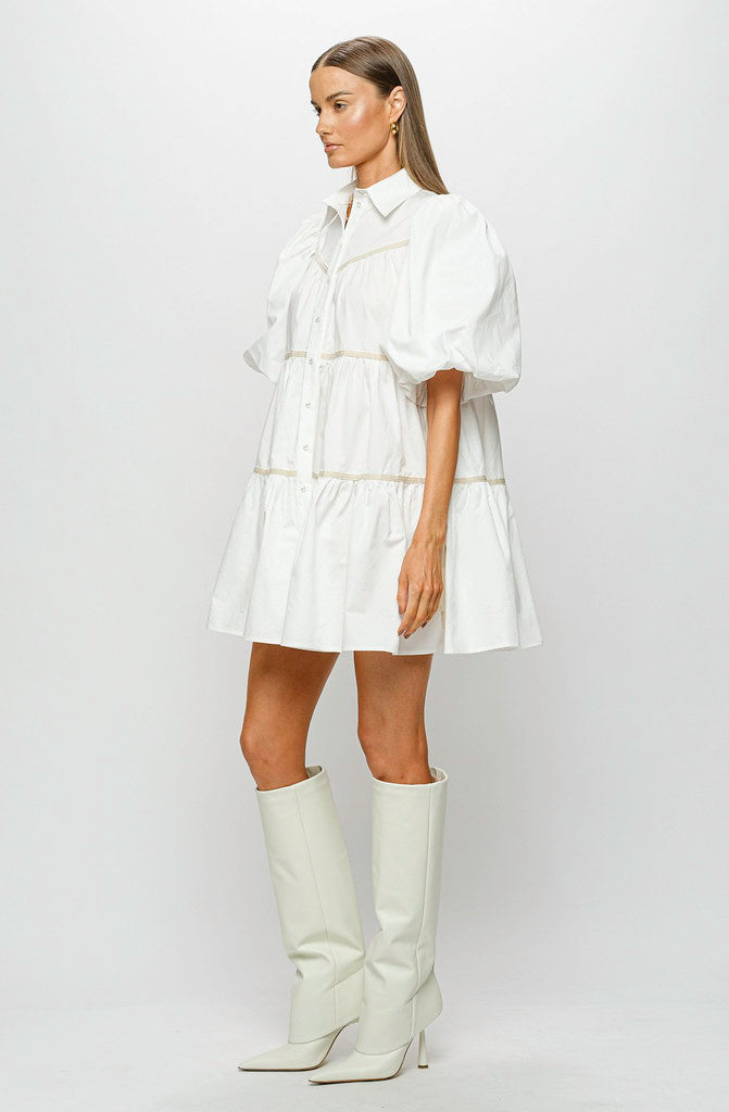 THE LENA SHIRT DRESS