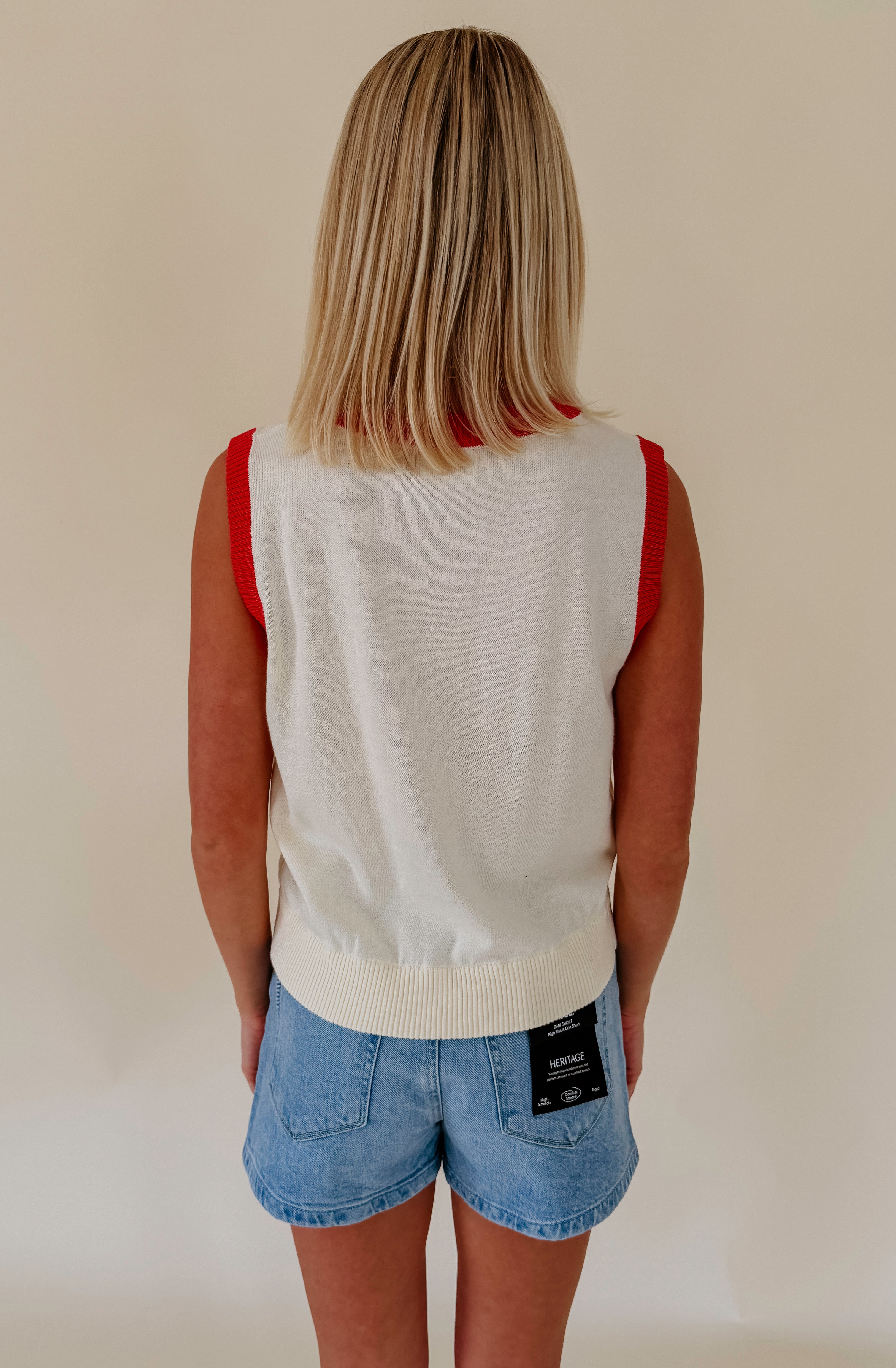 CAJUN SHRIMP LIGHT SWEATER TANK