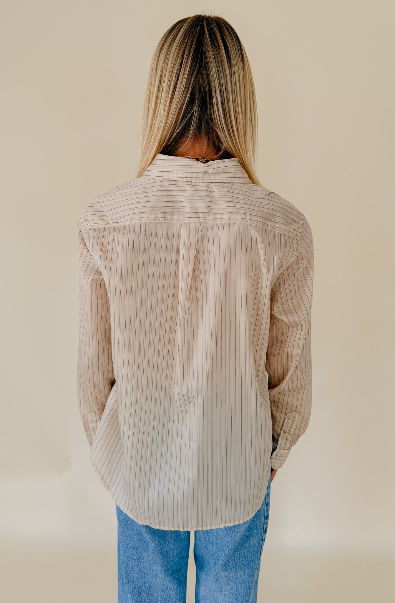 TENCEL RELAXED BUTTON DOWN