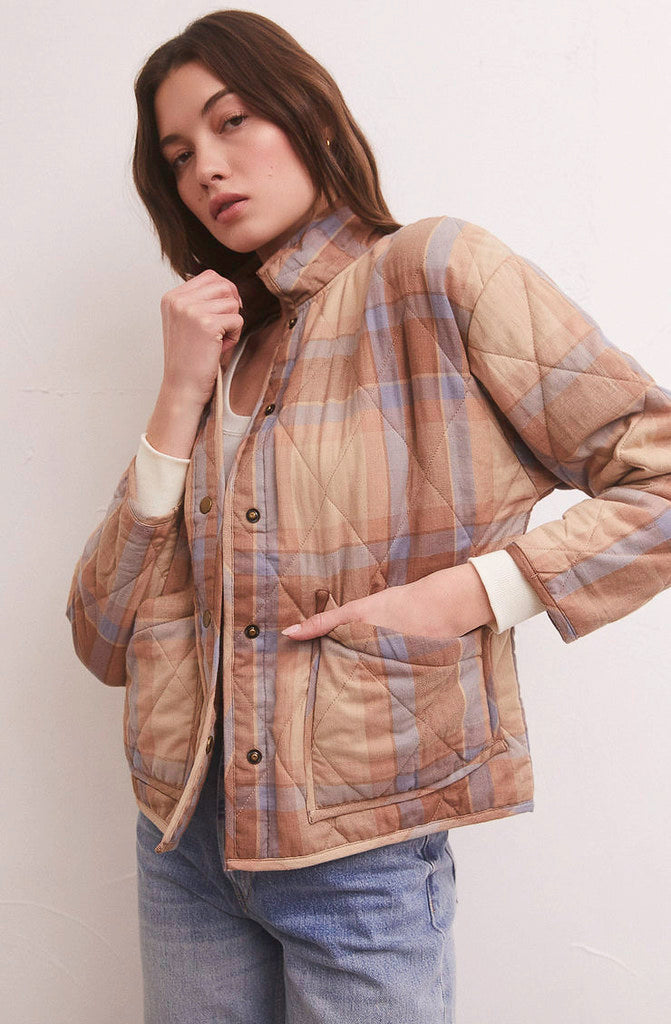 Z SUPPLY MAYA PLAID JACKET