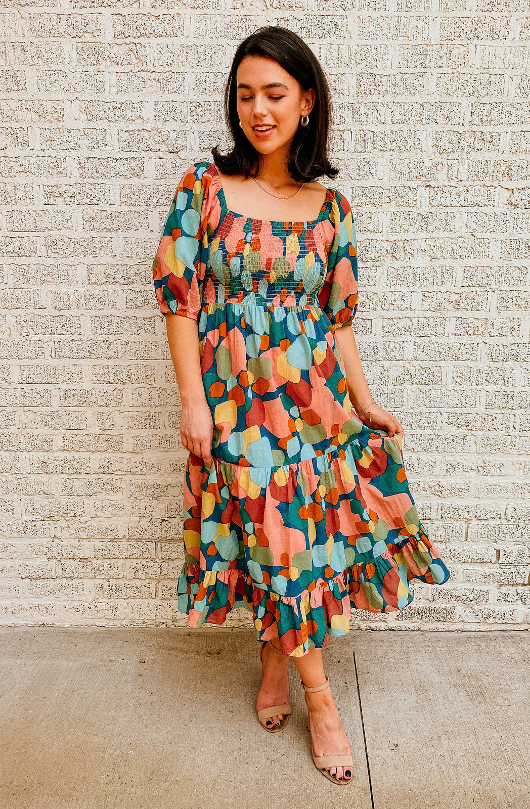 SEA OF LOVE MIDI DRESS