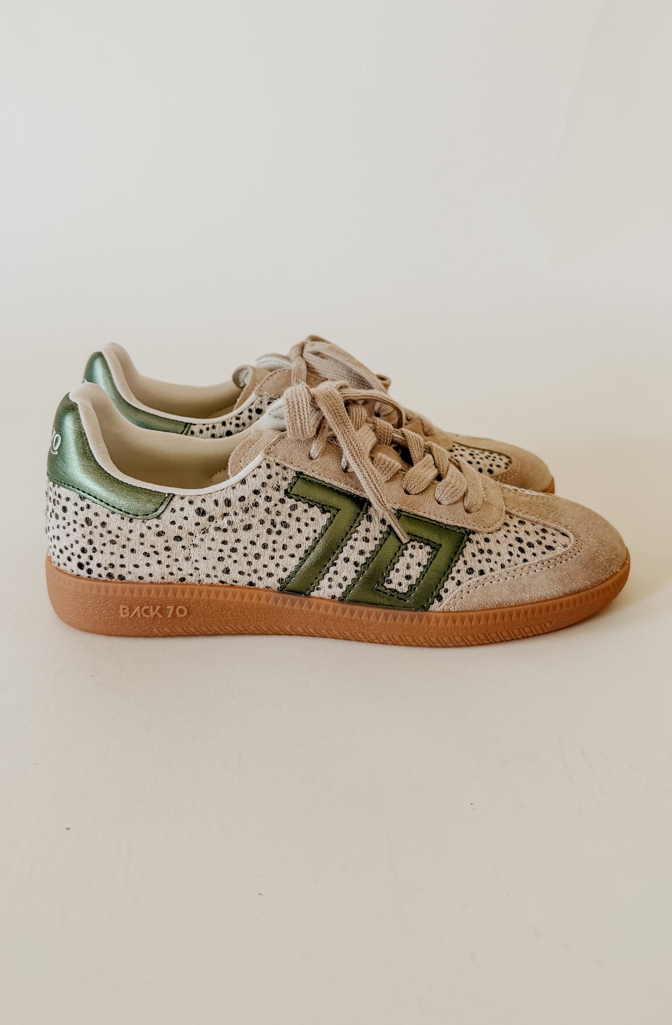 BACK 70 CLOUD SNEAKER IN POIS GOLD FOREST