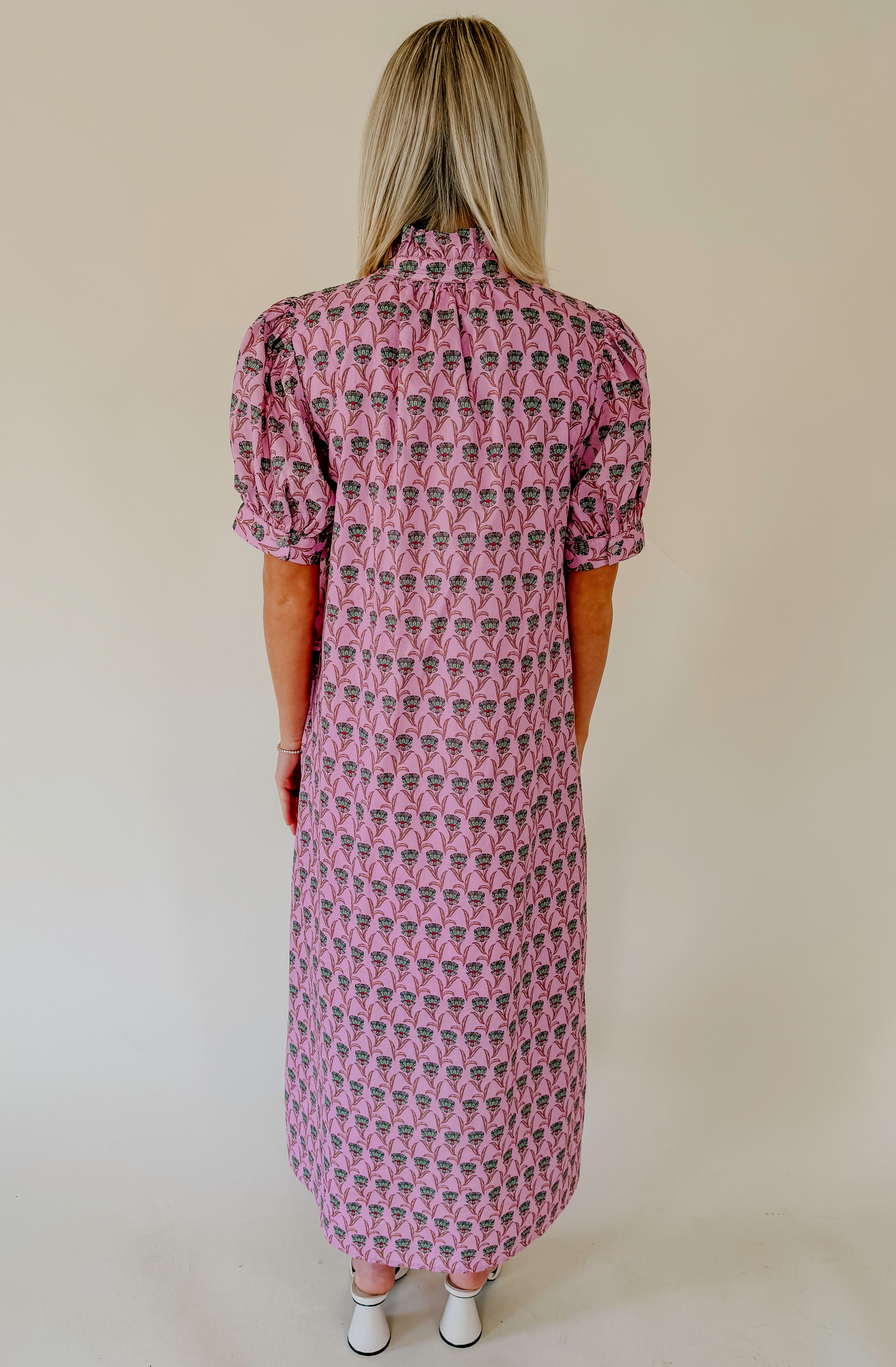 ON TRACK FLORAL MIDI