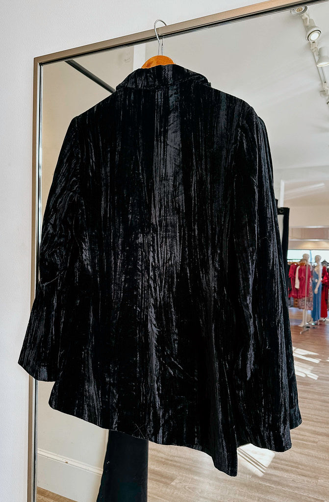 STEVE MADDEN IMAAN VELVET BLAZER