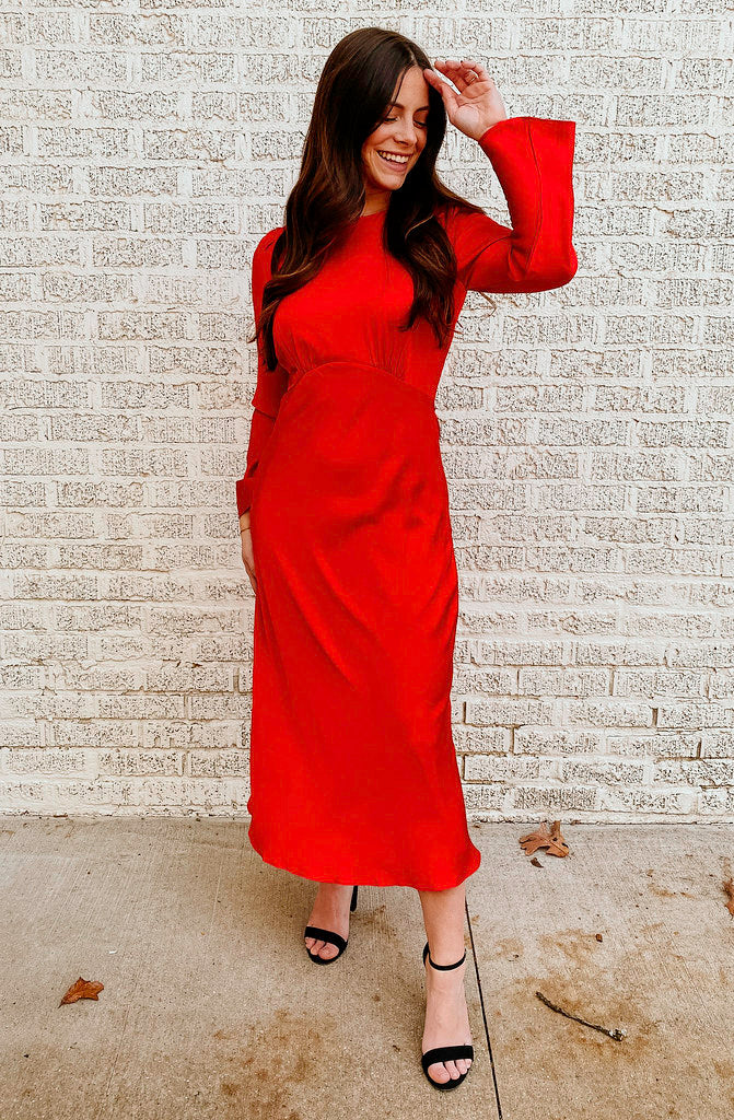 LUCY PARIS ATHENA MAXI DRESS