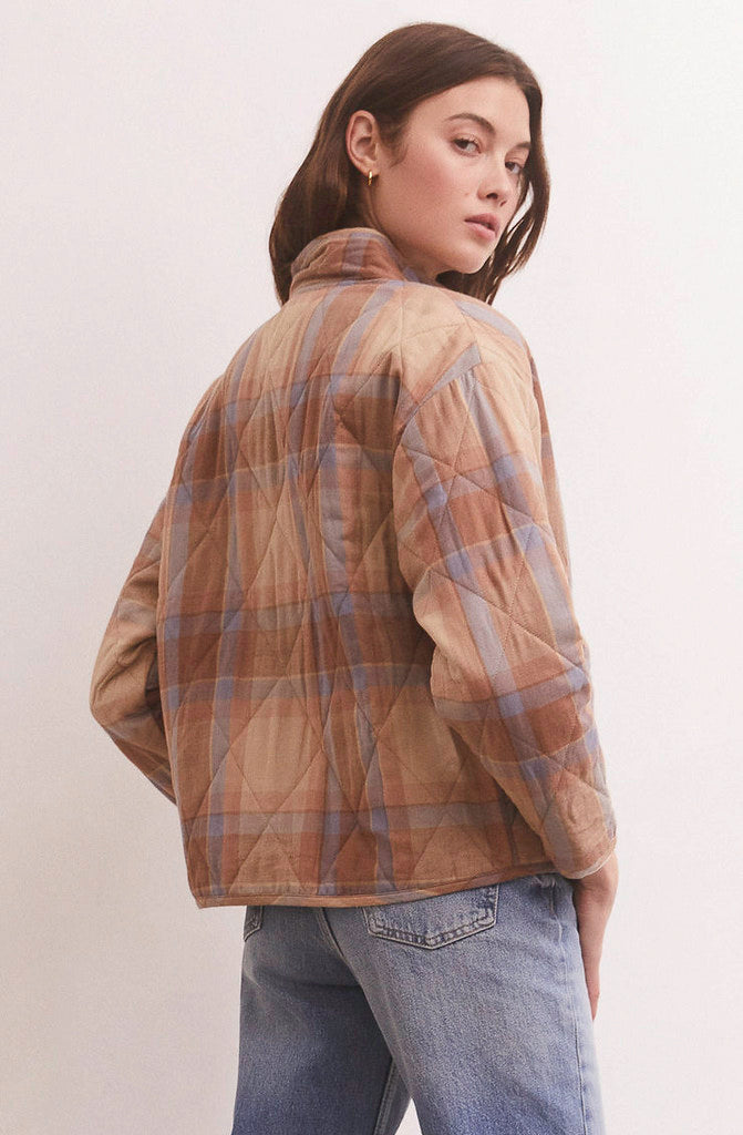 Z SUPPLY MAYA PLAID JACKET