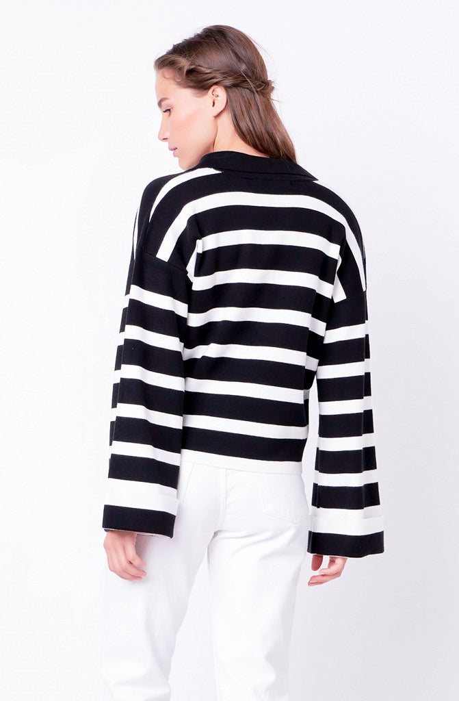 THE NICOLE STRIPED SWEATER