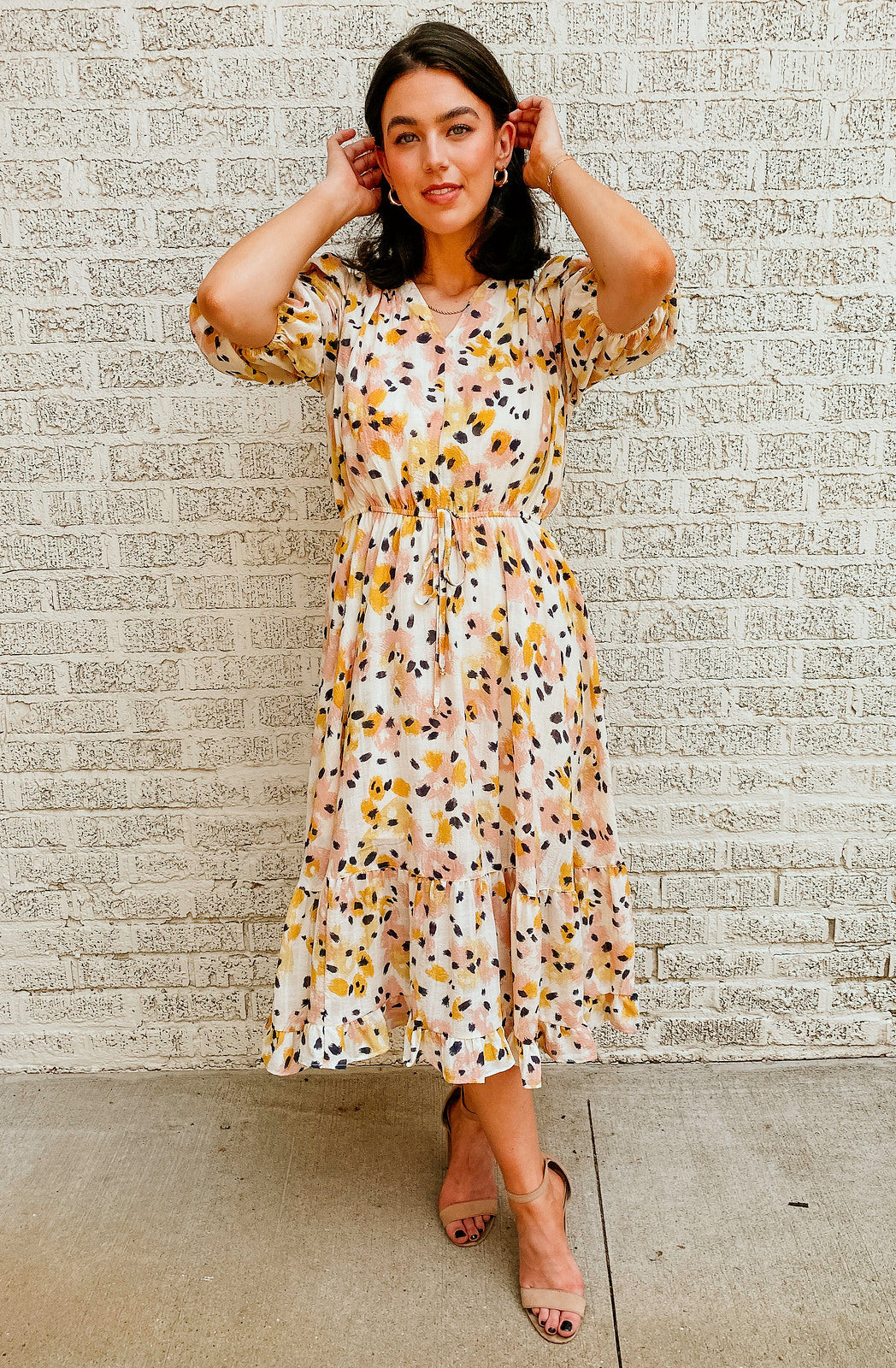 THE CLAIRE MIDI DRESS