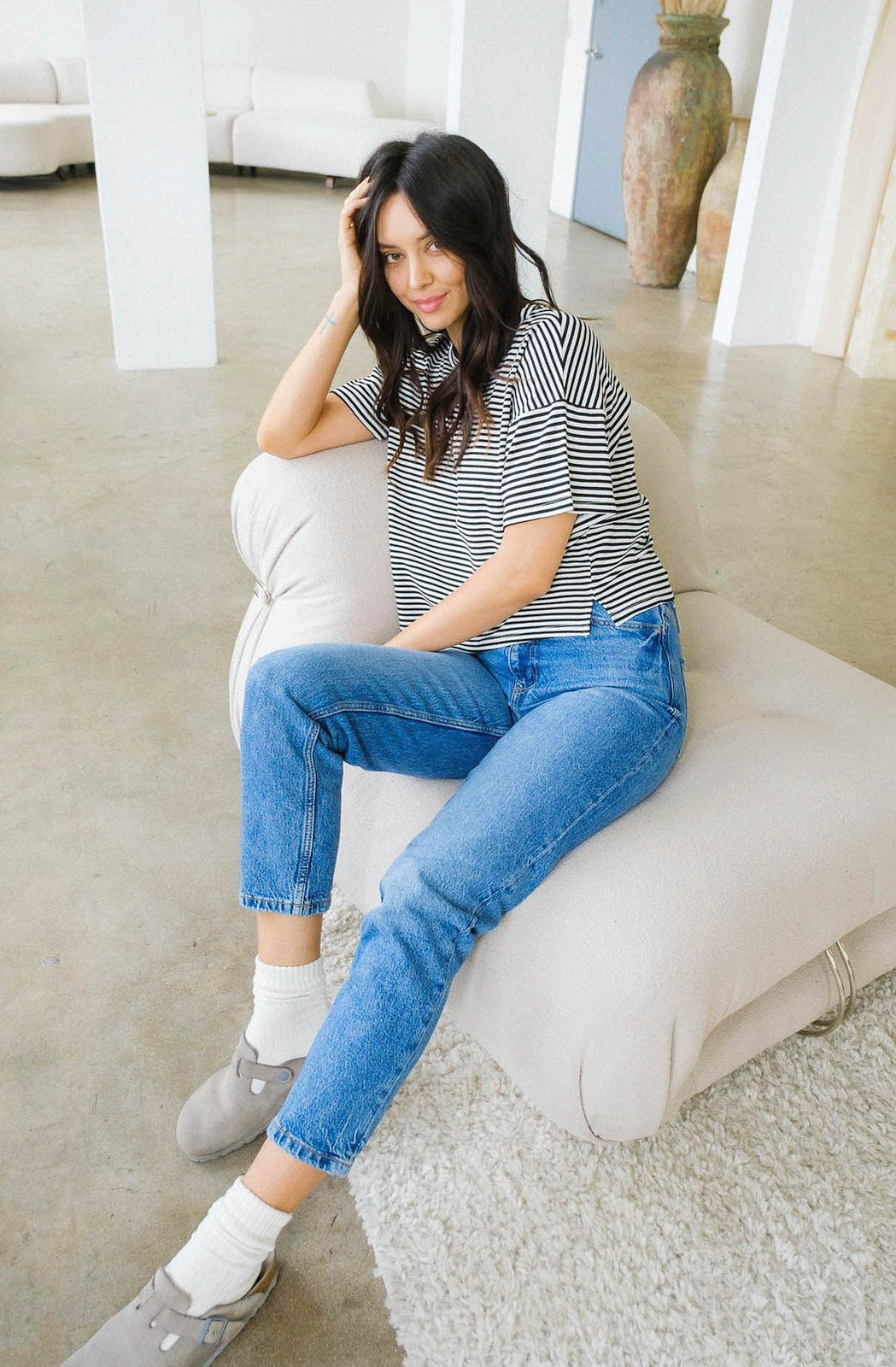 EMERSON STRIPED TEE