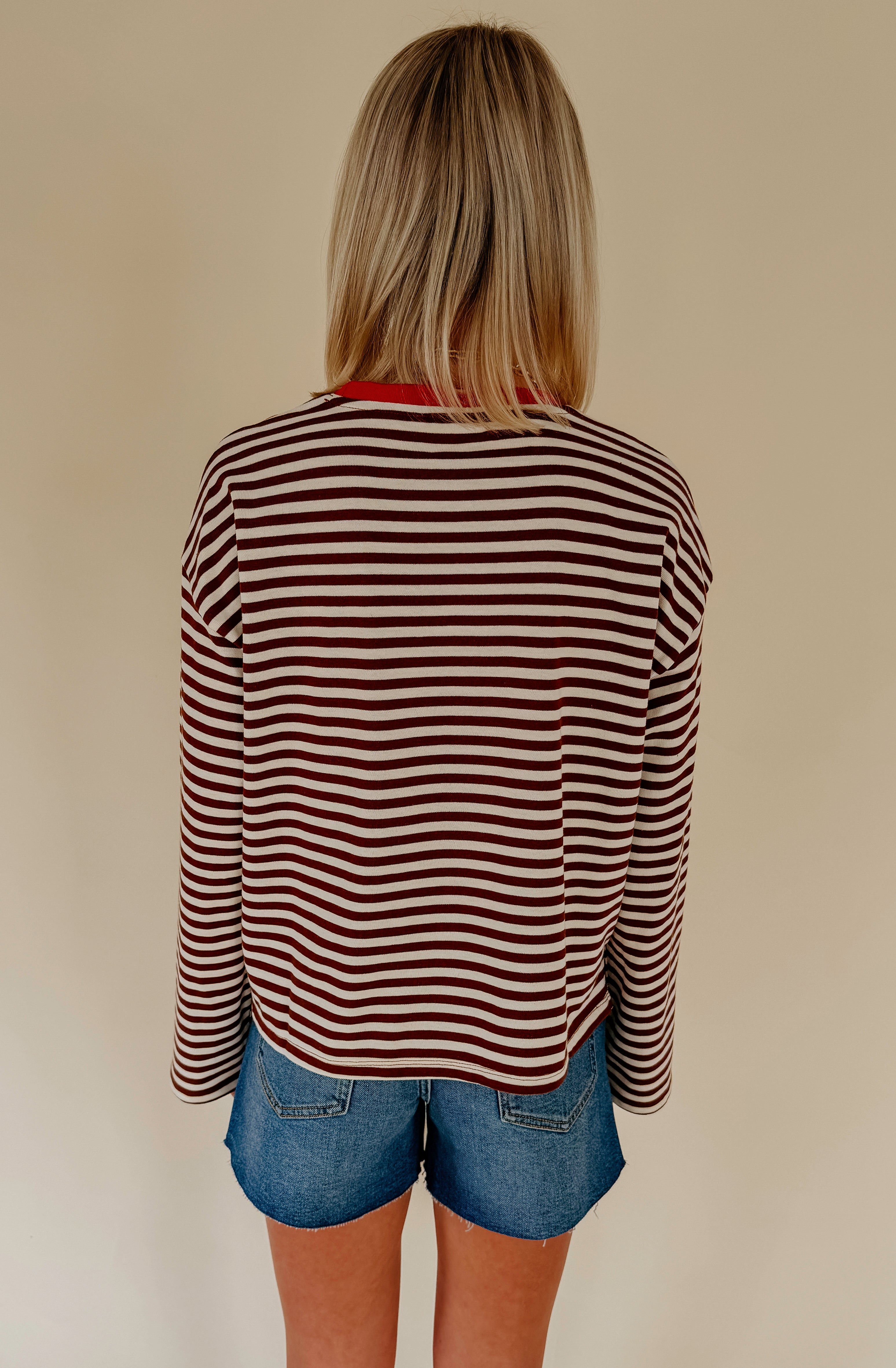 THE CALLAHAN STRIPED HEAVYWEIGHT TEE