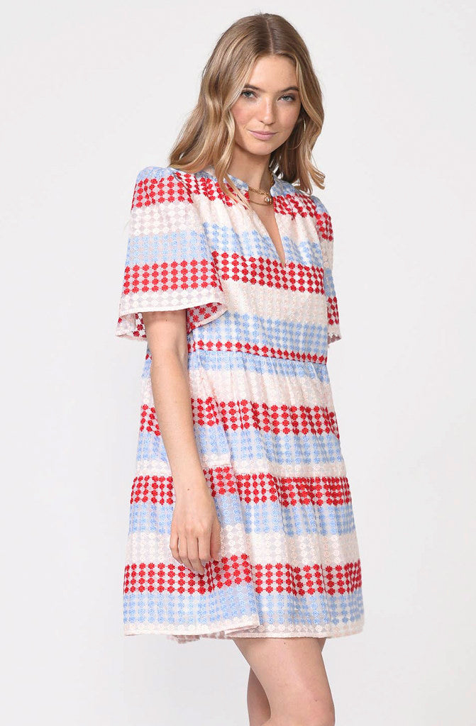THE SHELLY COLORBLOCK DRESS