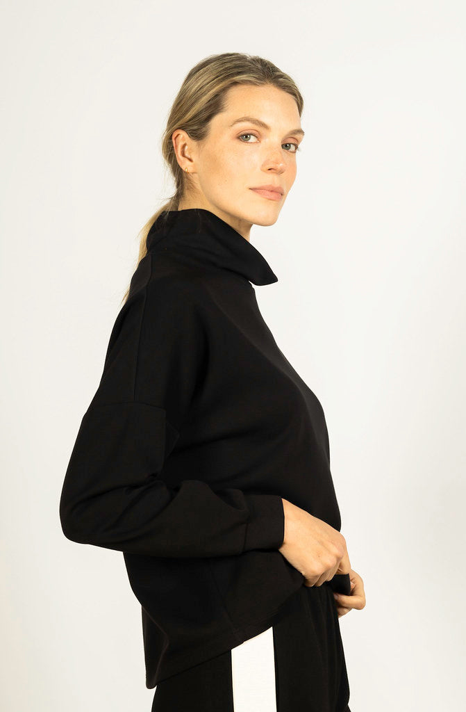 THE GEORGIA COWL NECK TOP