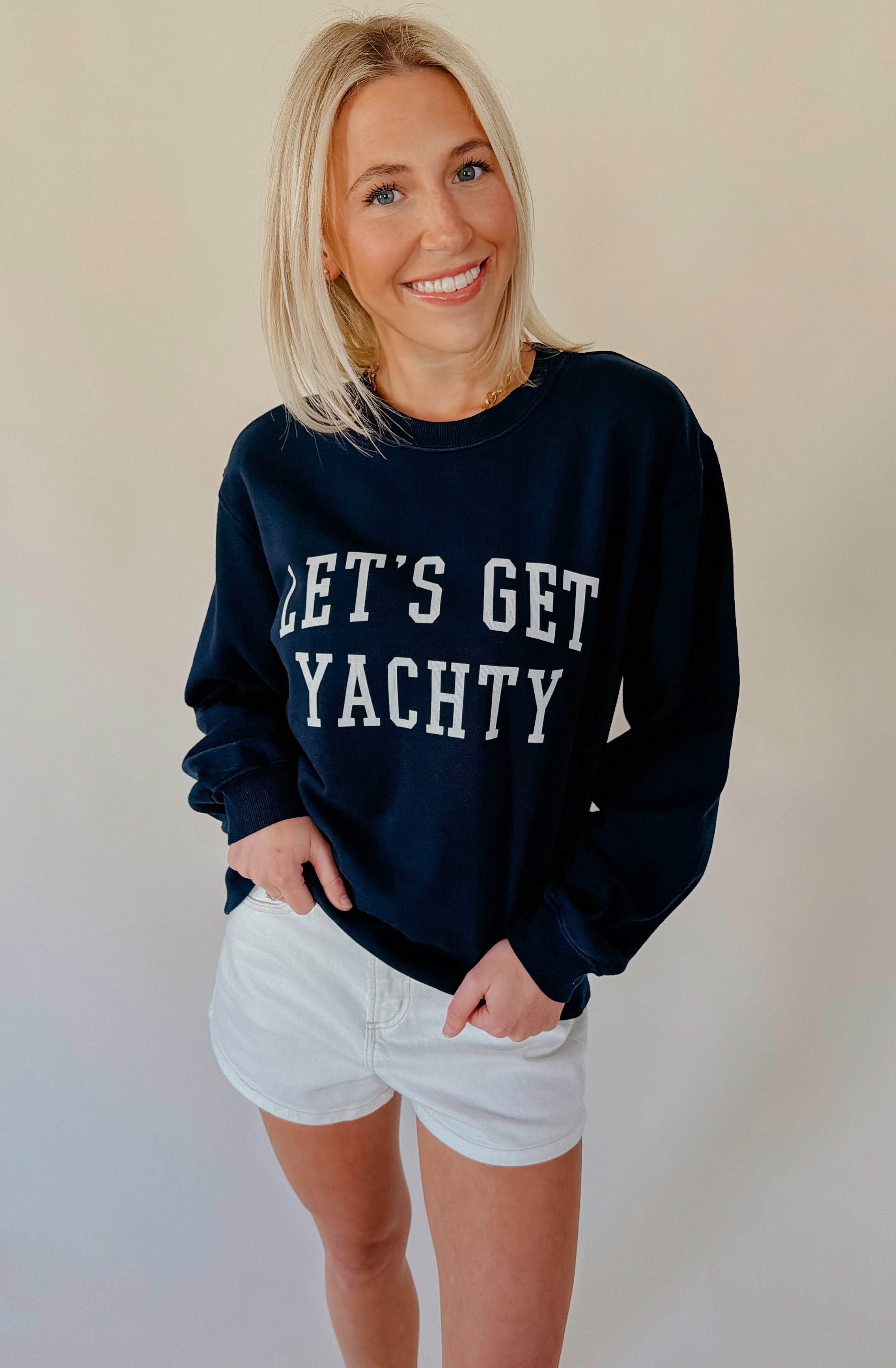 Z SUPPLY YACHTY BOYFRIEND SWEATSHIRT