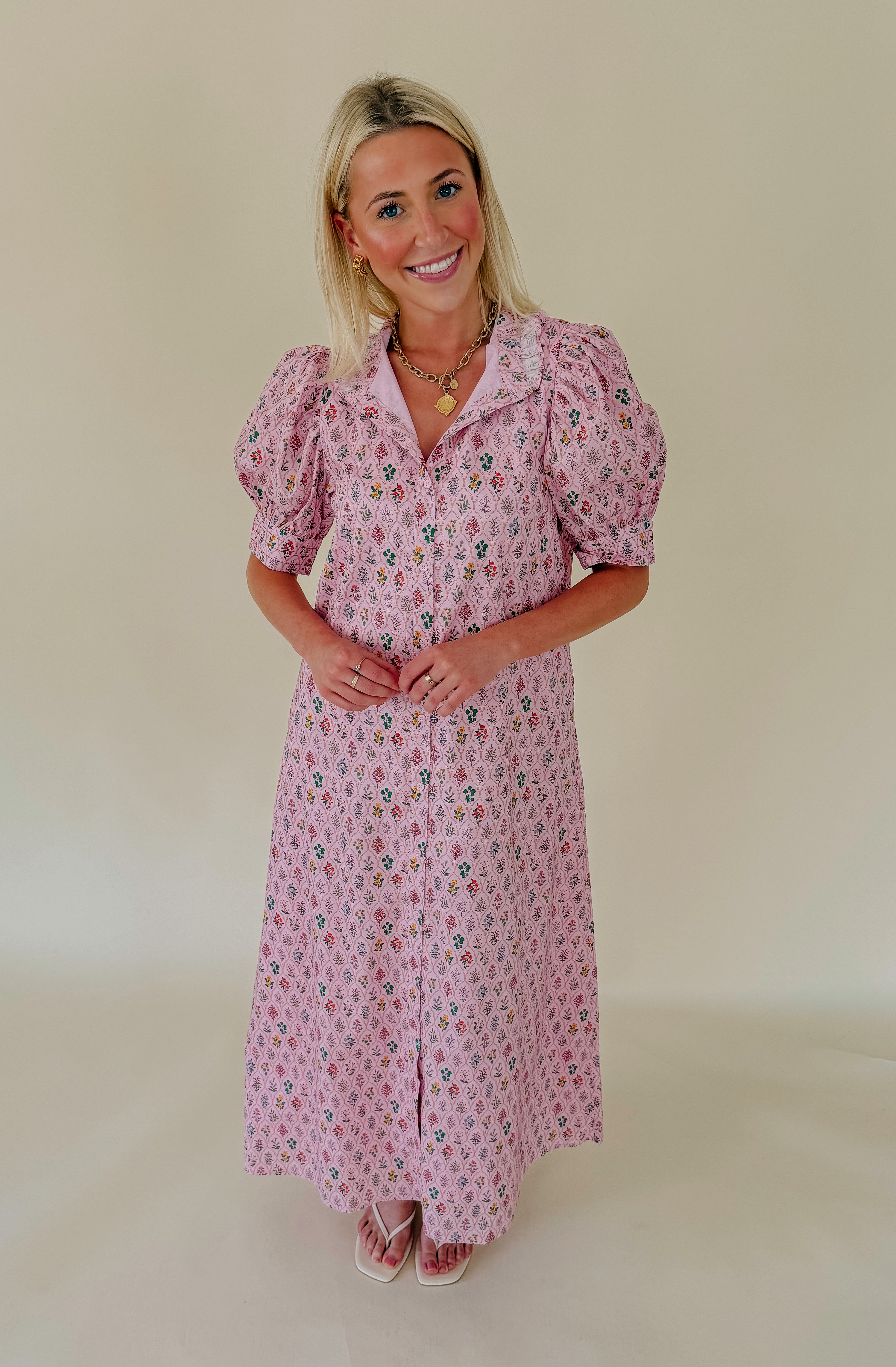 BEAT THE HEAT SHIFT MIDI DRESS