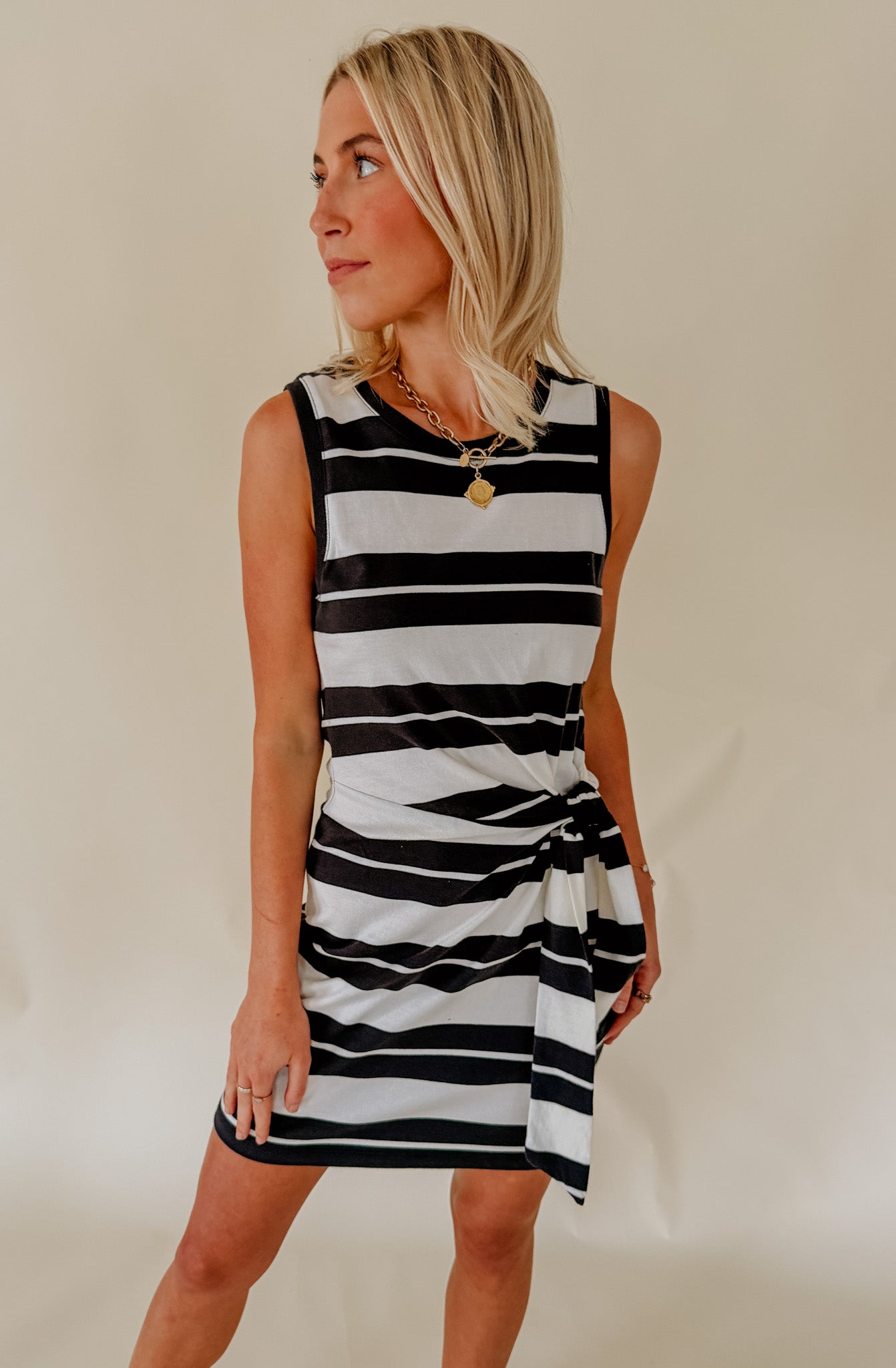 Z SUPPLY MATTIE STRIPED MINI DRESS