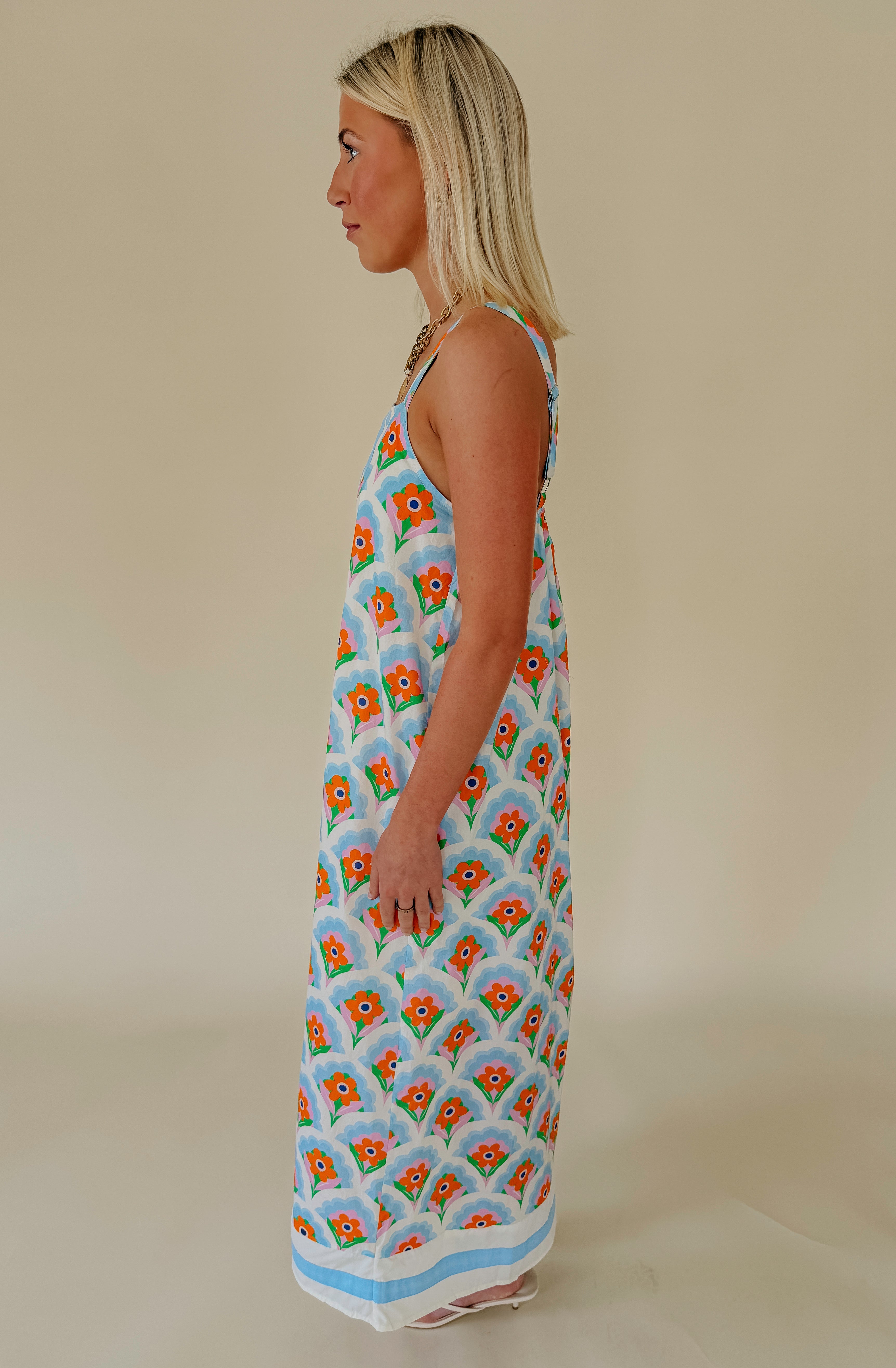 SUNNY DAYS MIDI DRESS