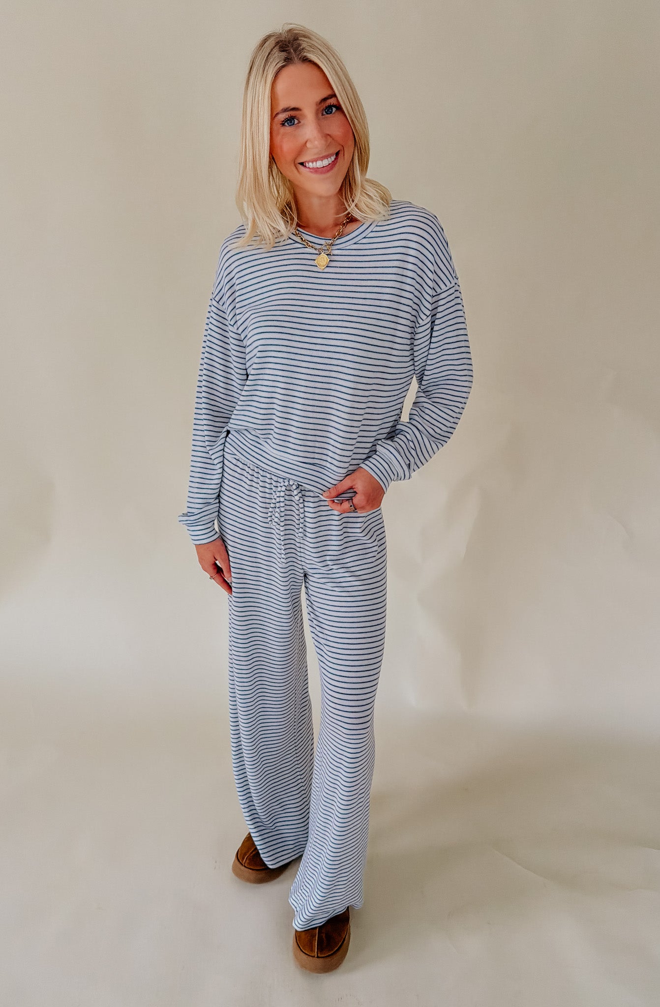Z SUPPLY CLASSIC STRIPE LOUNGE PANT