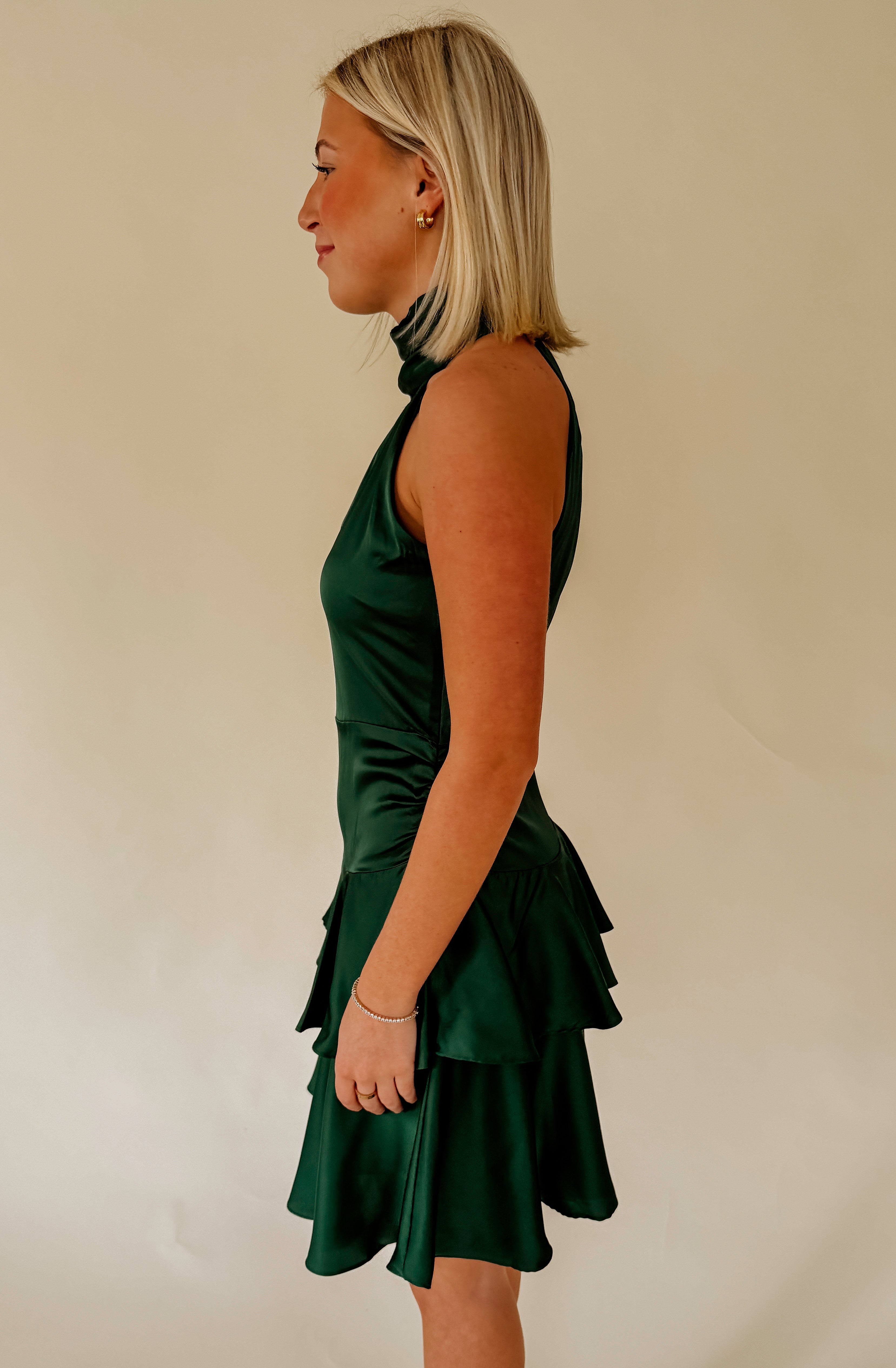 EMERALD CITY HIGH NECK DRESS